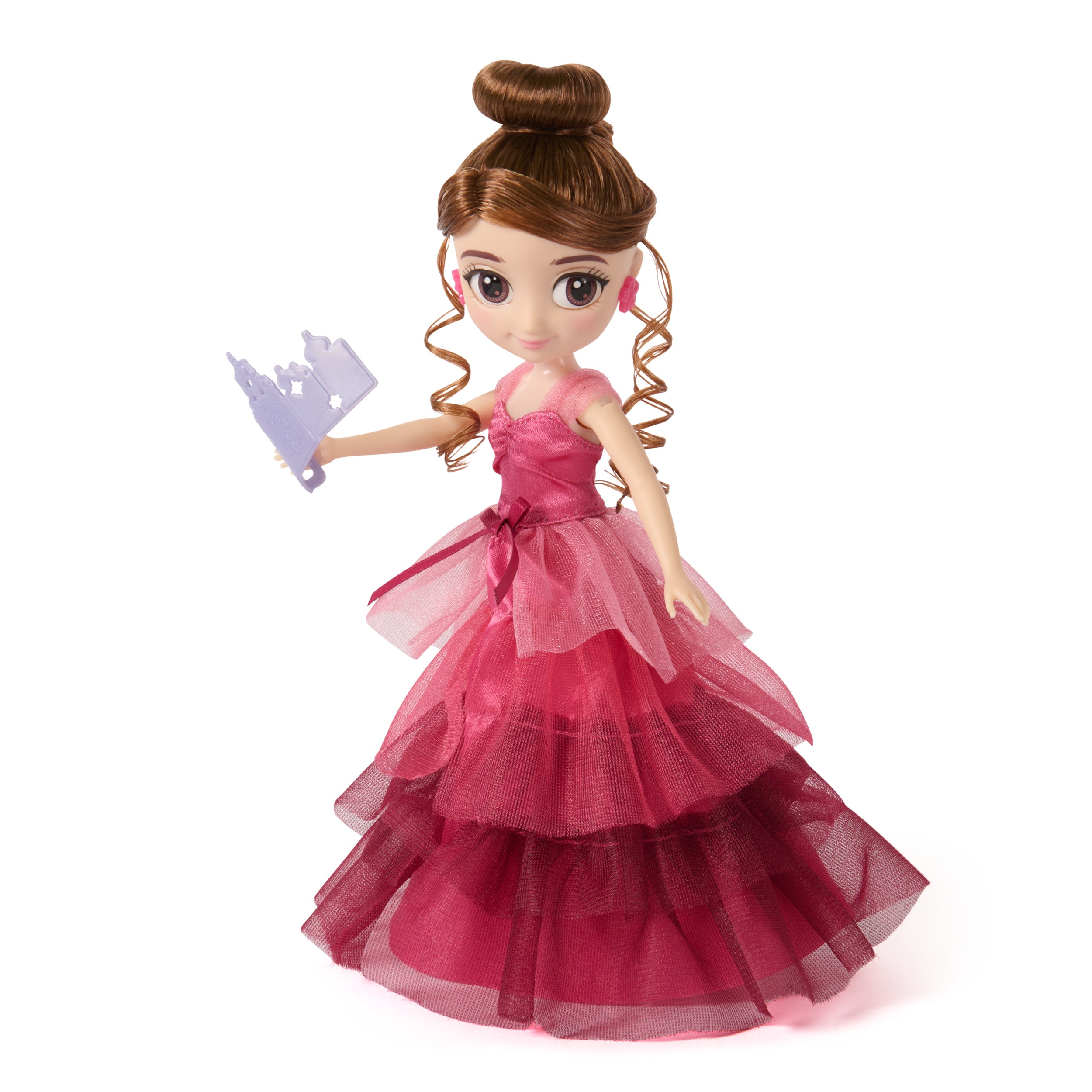 Wizarding World Harry Potter, 8-inch Hermione Granger Doll 9-Piece Yule Ball Gift Set with Doll Accessories, Kids Toys for Ages 6 and up