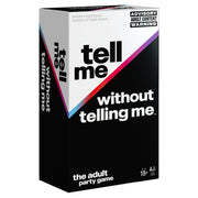 Spin Master Games, Tell Me Without Telling Me, The Viral Hit Adult Card Game, Bachelorette Party Activity, Meme Party Game, 2-10 Players, for Ages 18 & Up