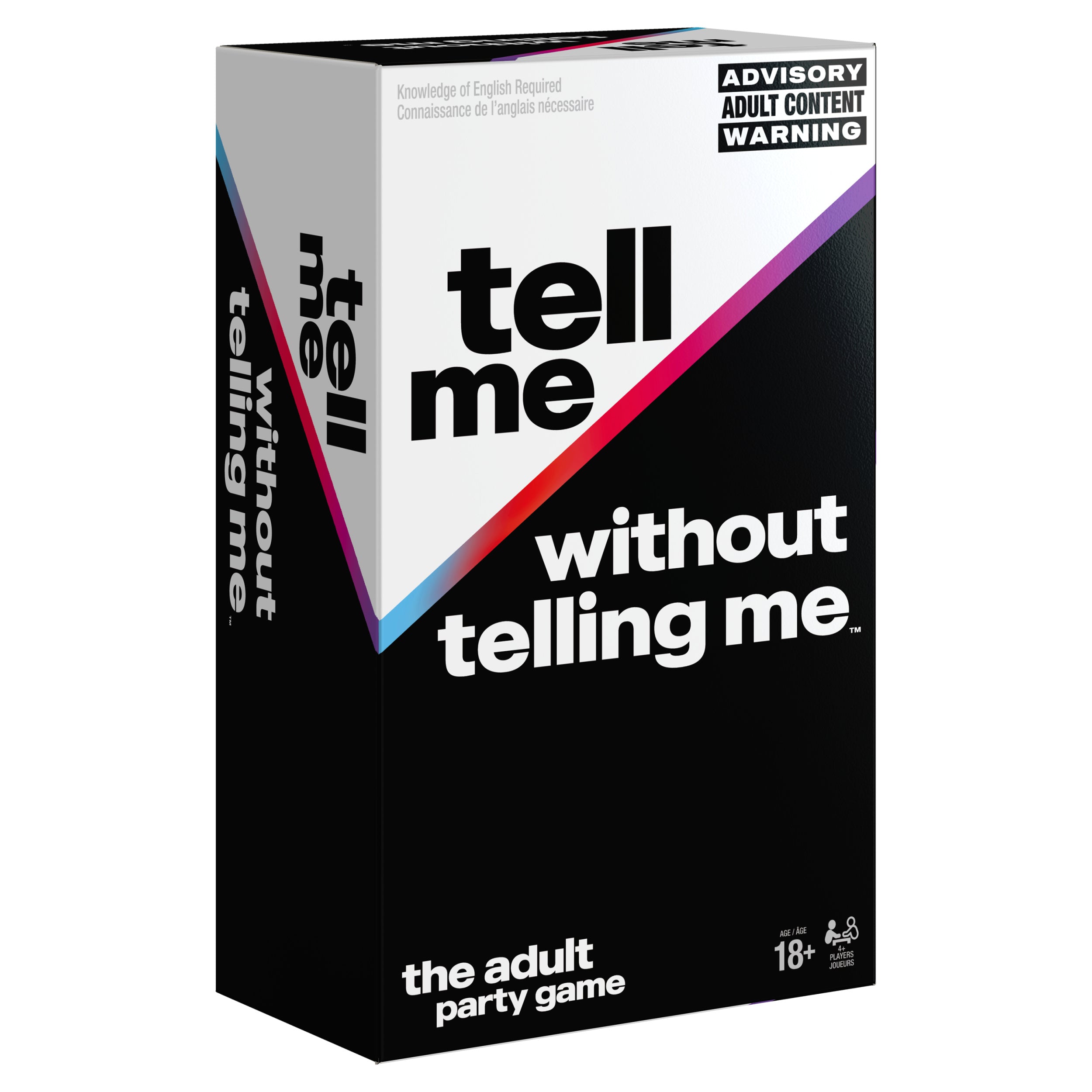 Spin Master Games, Tell Me Without Telling Me, The Viral Hit Adult Card Game, Bachelorette Party Activity, Meme Party Game, 2-10 Players, for Ages 18 & Up