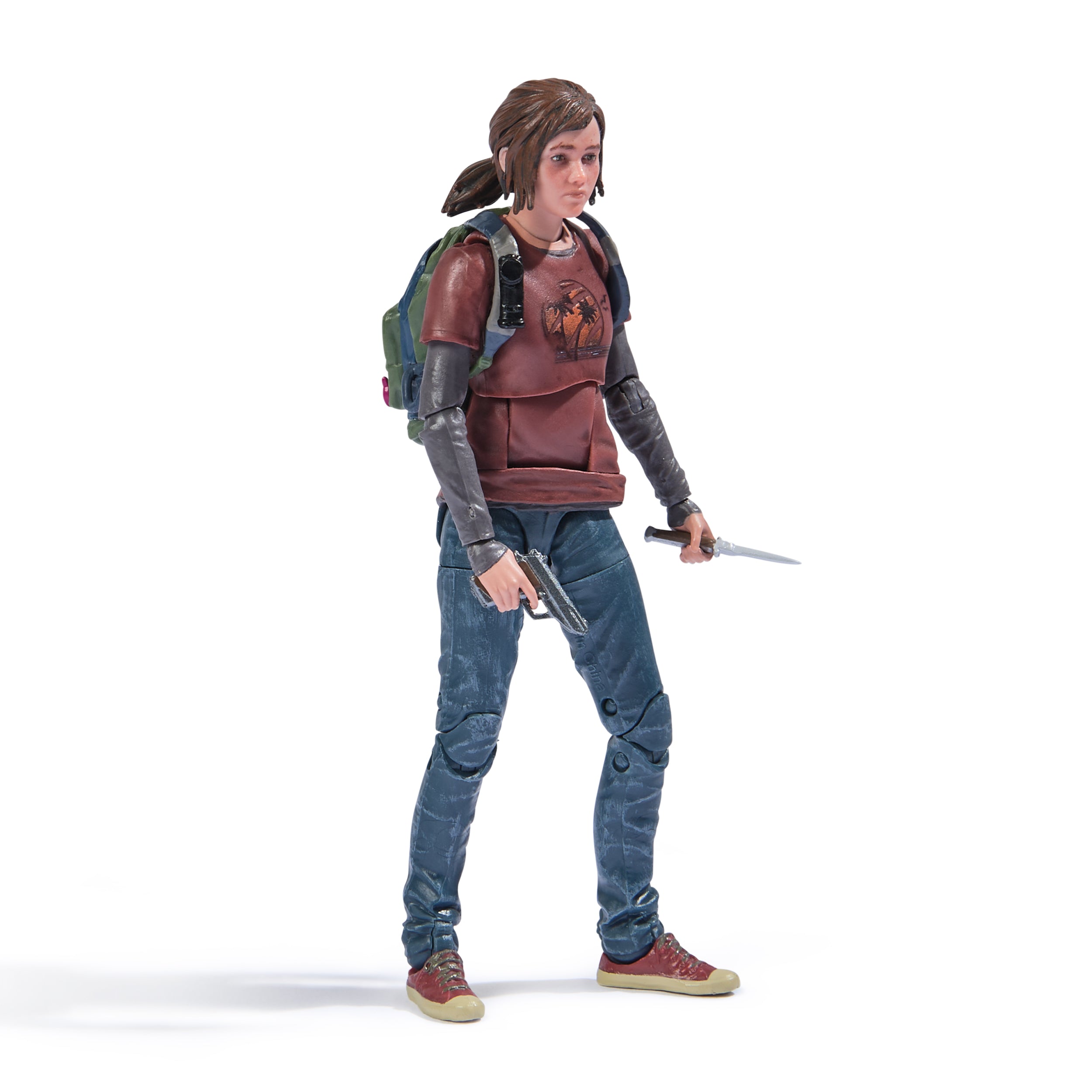PlayStation The Last of Us, 2-Pack 6” Joel & Ellie Action Figures with 19 Accessories, The Shapes Collection, For PS5 Fans & Collectors Ages 17+