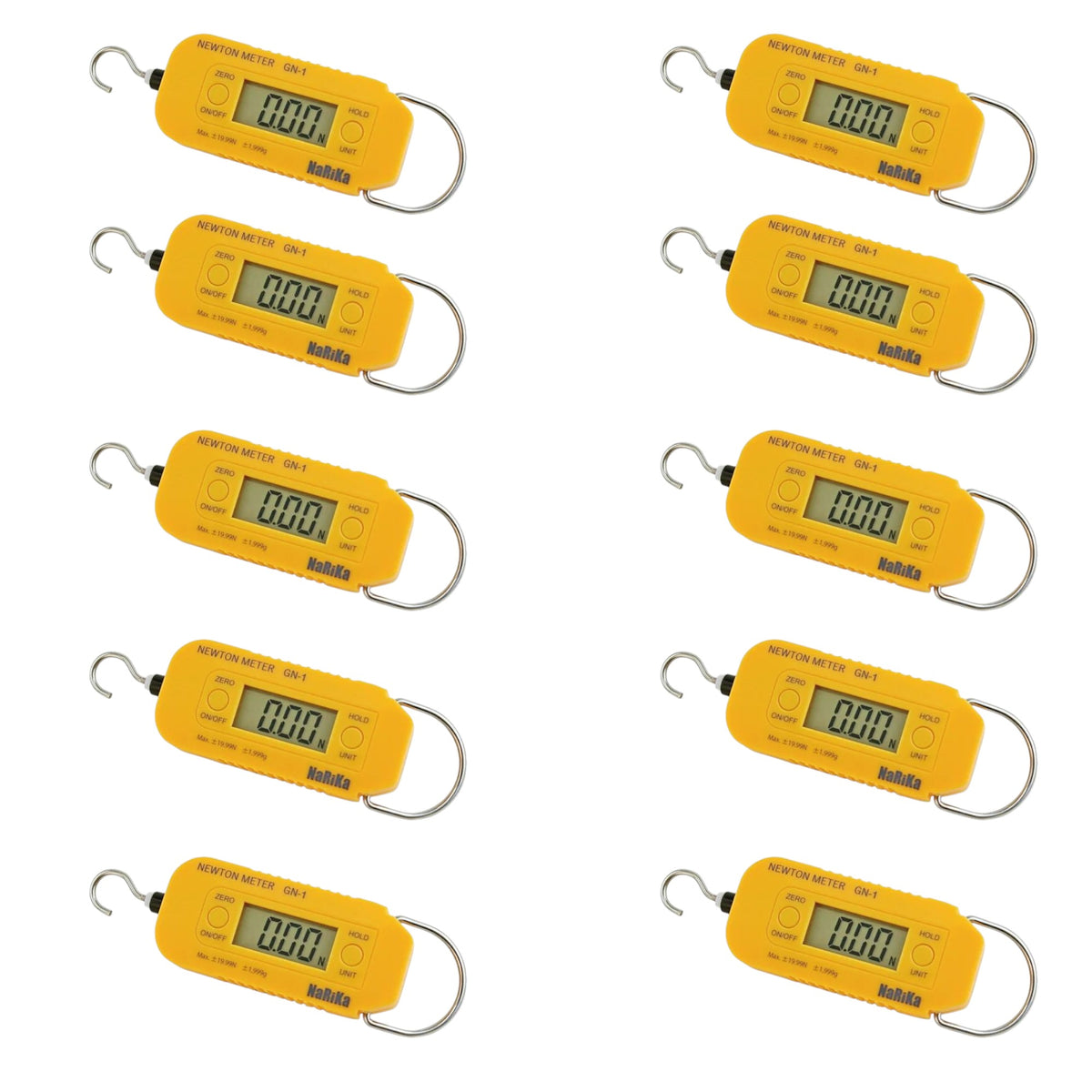 Digital Force Meter, 0.1N to 20N, Pack of 10