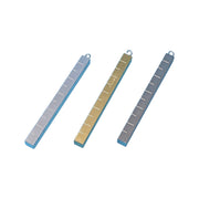 Archimedes Sticks Set 3 Rods of Aluminum, Brass, and Stainless Steel, Engraved with 1cm Divisions