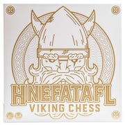 Hnefatafl, Two Player Strategy Game with Wooden Game Board, for Kids and Adults