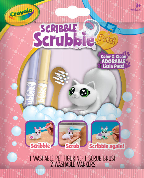 Crayola Scribble Scrubbie Pet, 1 Ct Expansion Pack, Animal Toy, Gifts for Kids Ages 3, 4, 5, 6