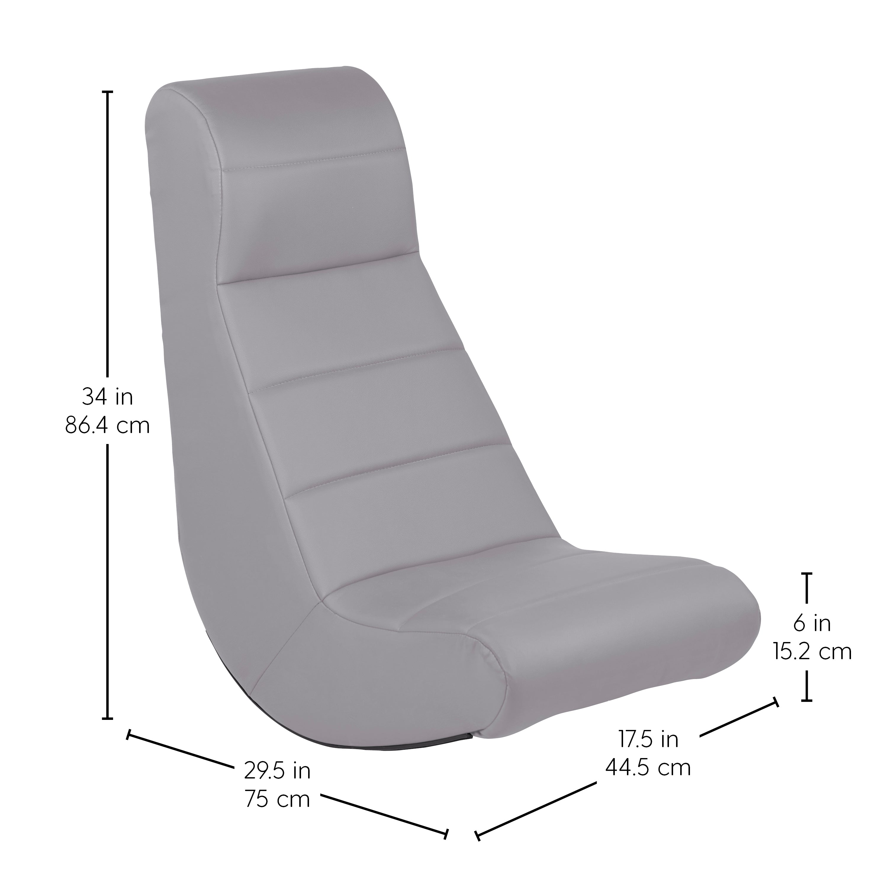 Horizontal Soft Rocker - Gray