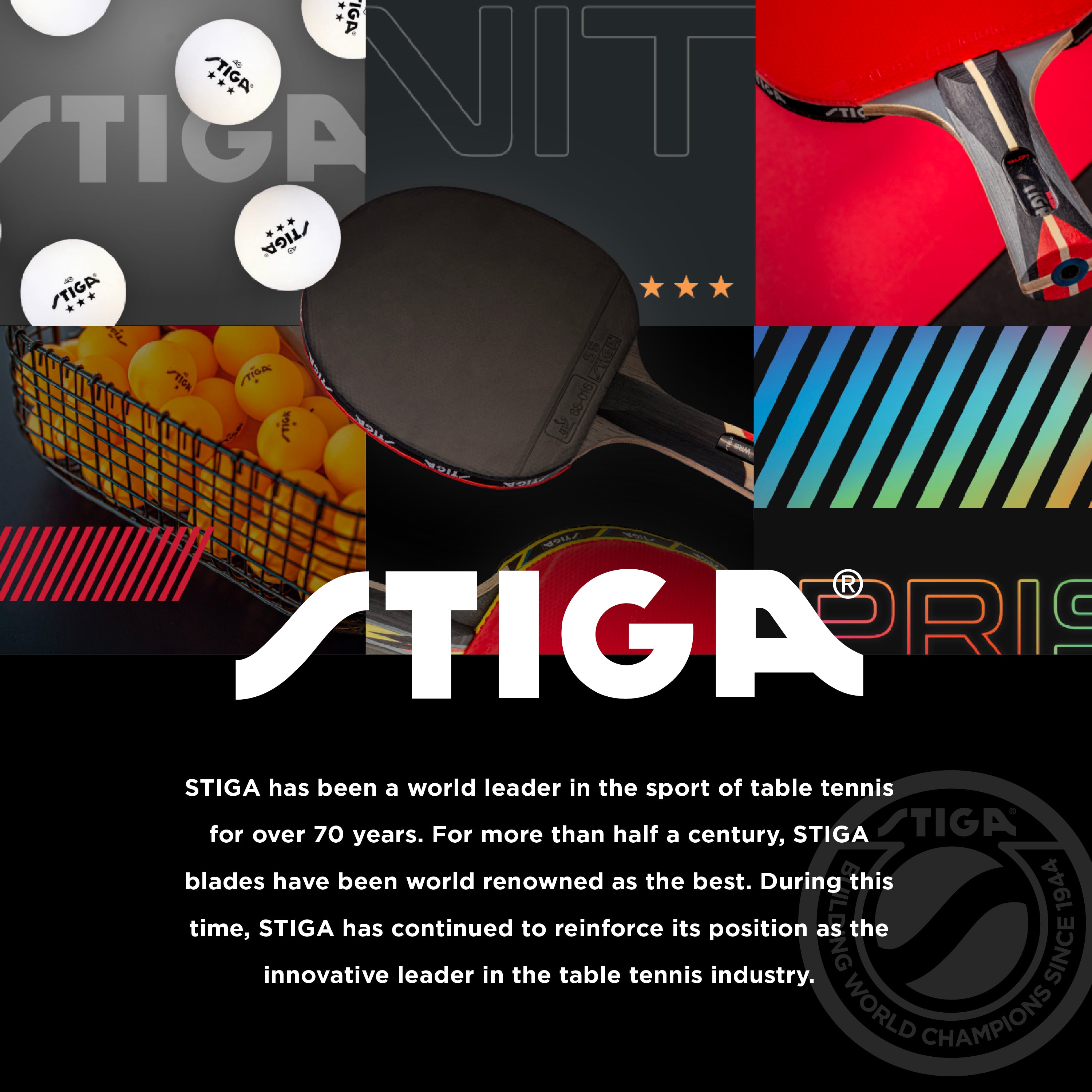 STIGA Raptor Racket for Table Tennis