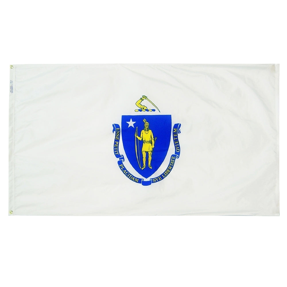 12X18 IN NYL-GLO MASSACHUSETTS