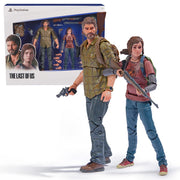 PlayStation The Last of Us, 2-Pack 6” Joel & Ellie Action Figures with 19 Accessories, The Shapes Collection, For PS5 Fans & Collectors Ages 17+