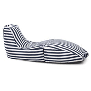 Jaxx Prado Outdoor Chaise Lounge, Navy Stripes