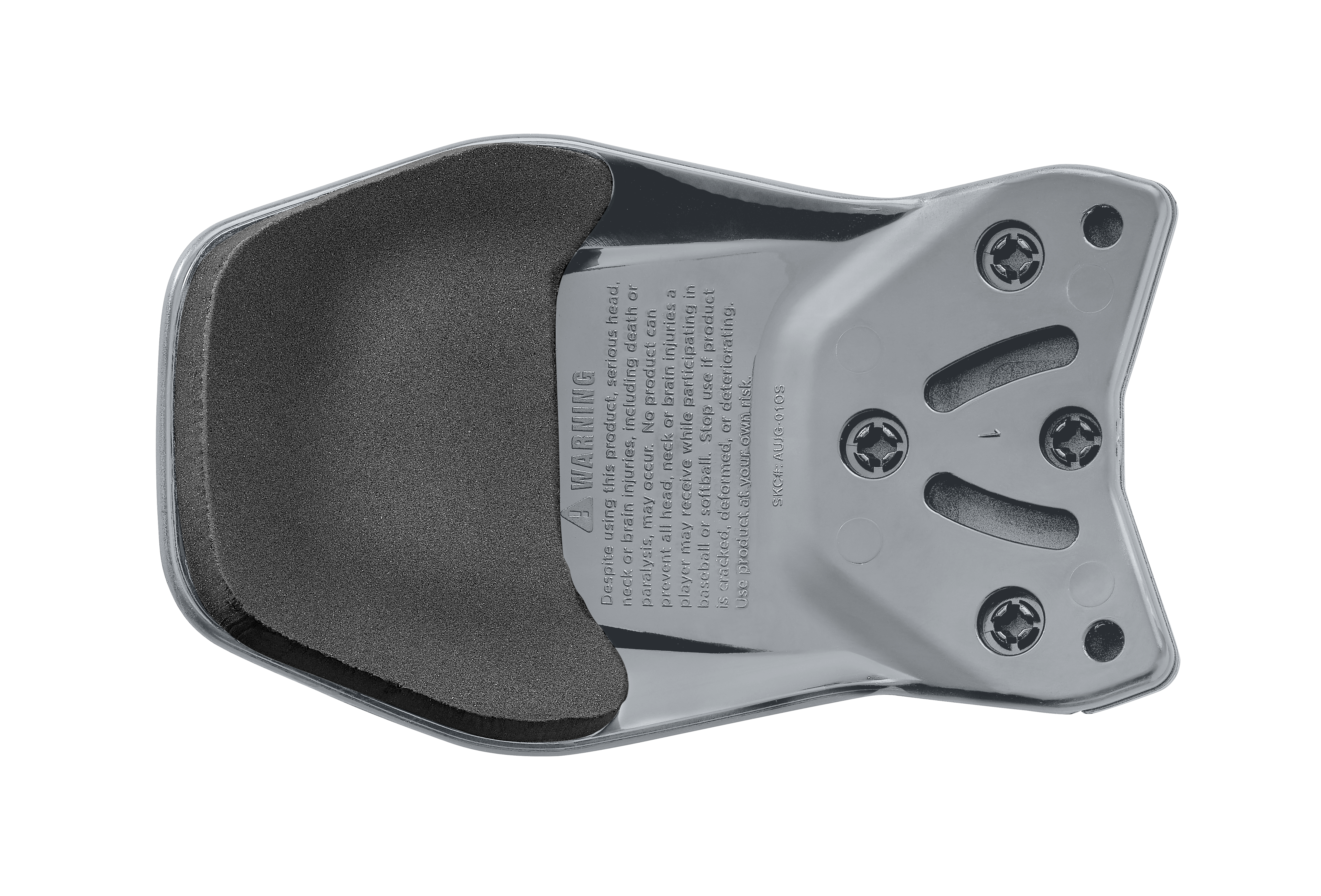 Easton Multi-Adjust Matte Jaw Guard - Light Grey