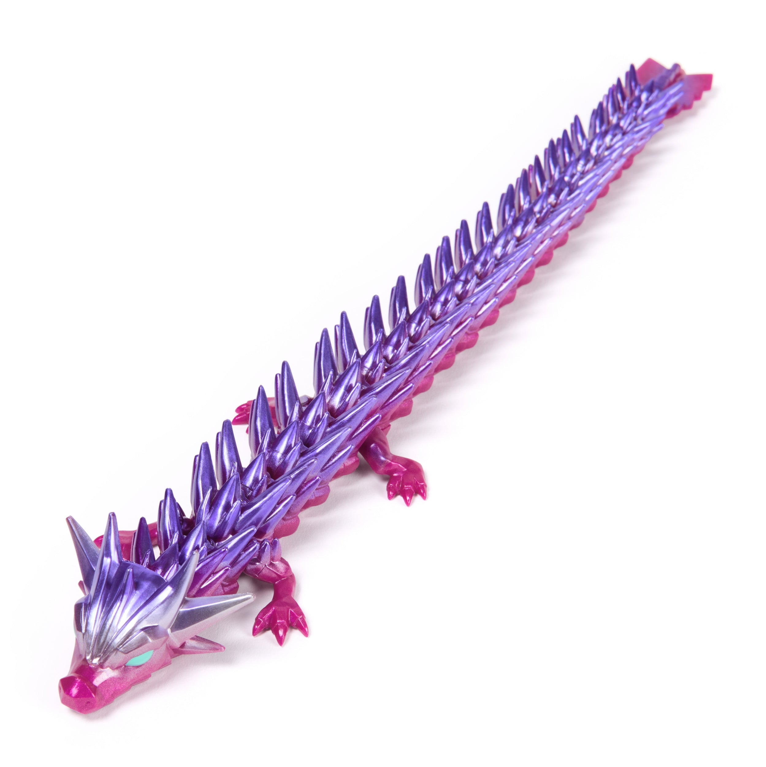 CrystaLynx Dragons, 12.5-inch Collectible Articulated Dragon Toy Figure & Blind Box Display Egg, Fidget Home Office & Desk Decor Styles May Vary