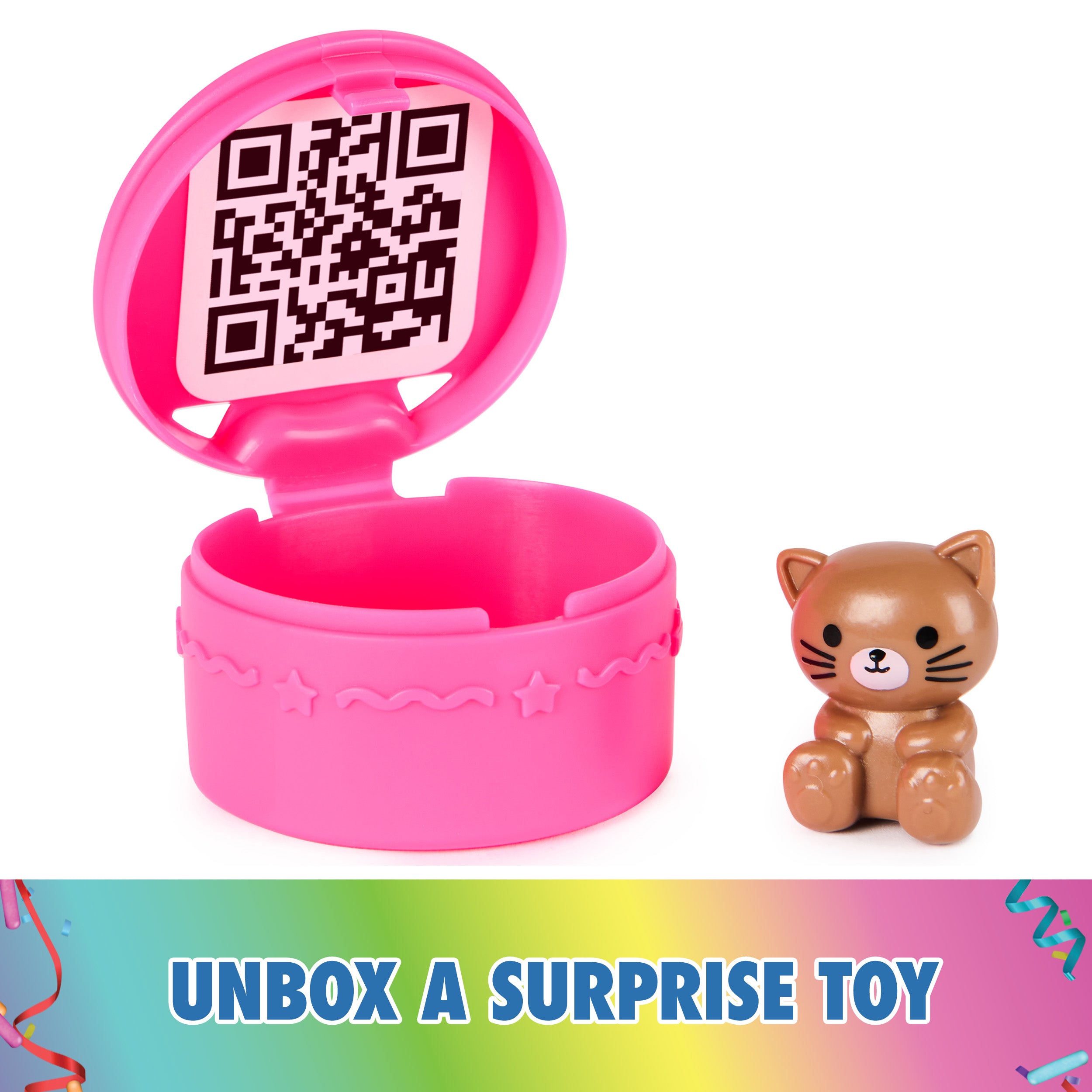 Gabby’s Dollhouse, Kitty Care Figure Set with Gabby, Baby Box, Baby Benny Box, Surprise Toys & Dollhouse Accessories, Kids Toys for Girls & Boys 3+