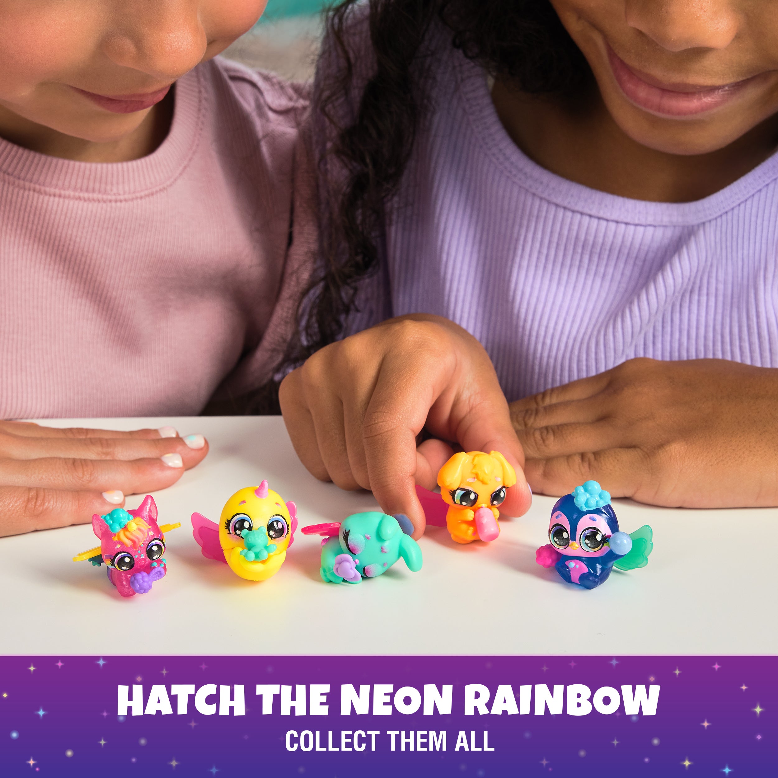 Hatchimals Alive, Neon Rainbow 1-Pack Blind Box Surprise Toy Styles May Vary, Color Reveal Egg, Kids Toys for Girls & Boys Ages 3 and up