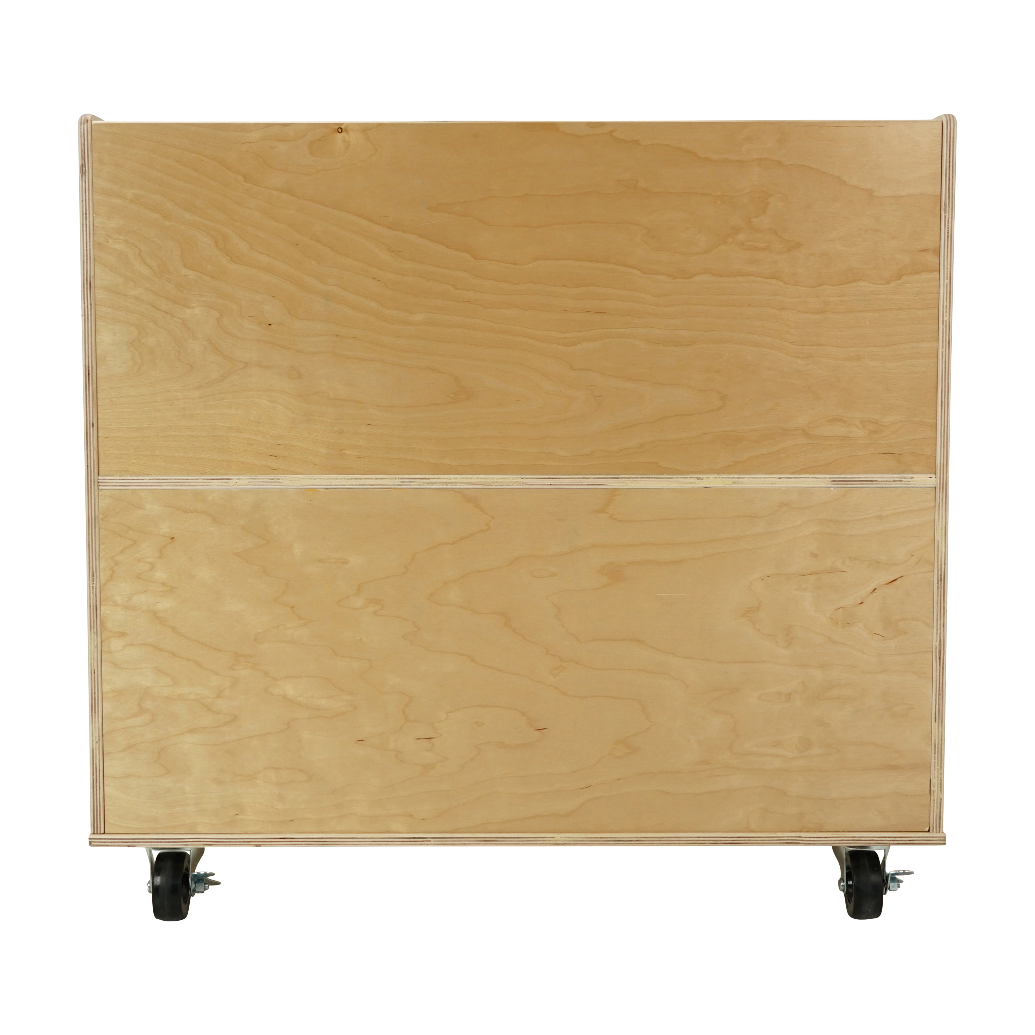 Birch 6-Compartment Mobile Book Cart