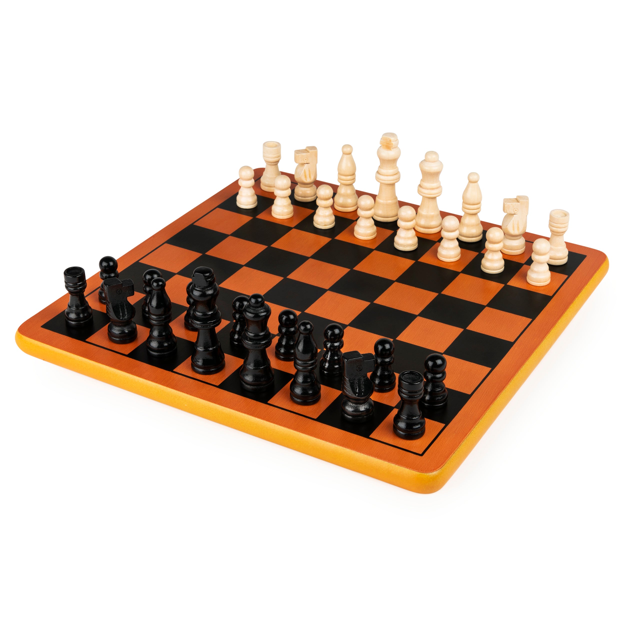 Cardinal Classics, Wood Chess Set with Chess Board and Wood Chess Pieces 2-Player Strategy Board Game, for Adults and Kids Ages 8 and up