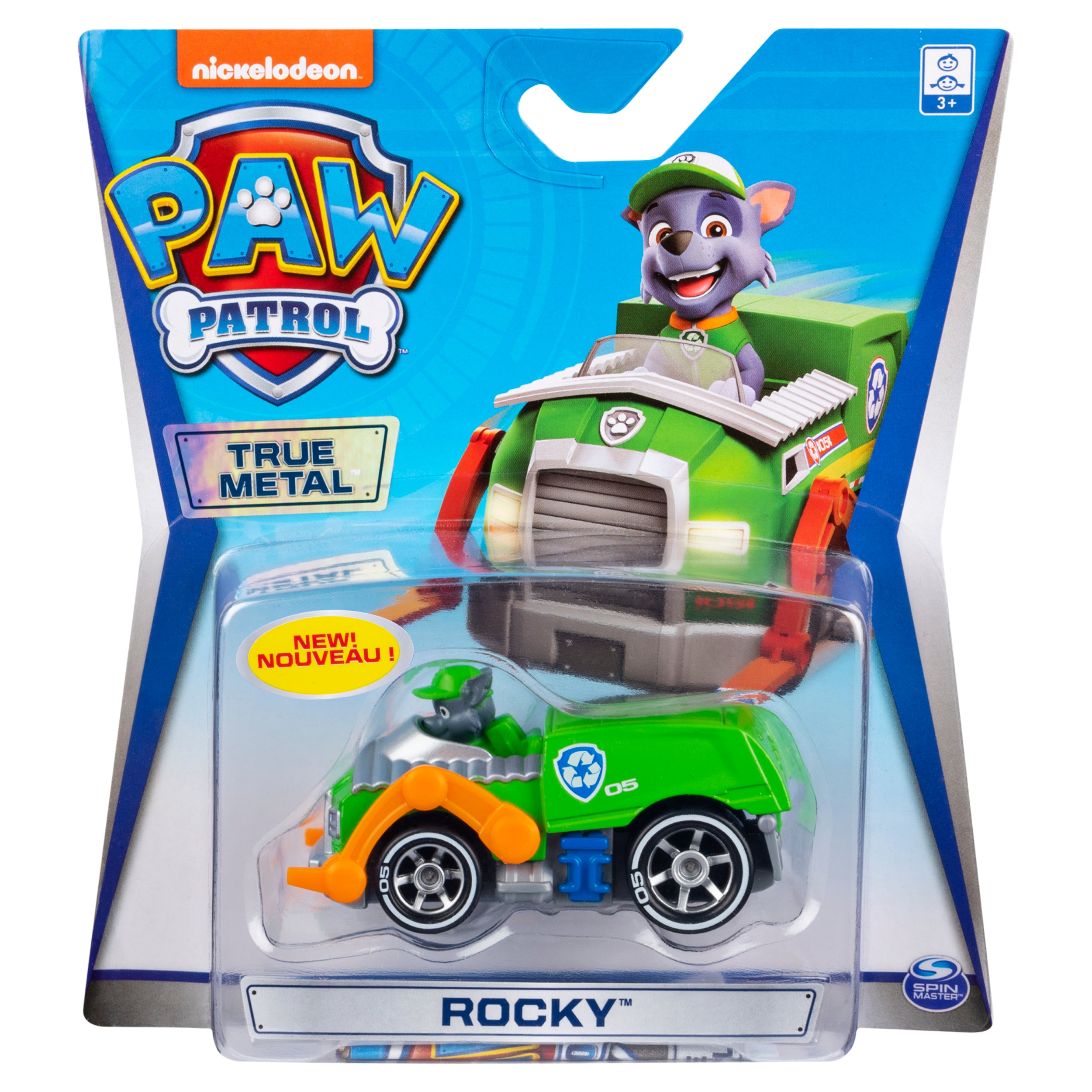 PAW Patrol, True Metal Collectible Die-Cast Vehicle, 1:55 Scale Styles May Vary