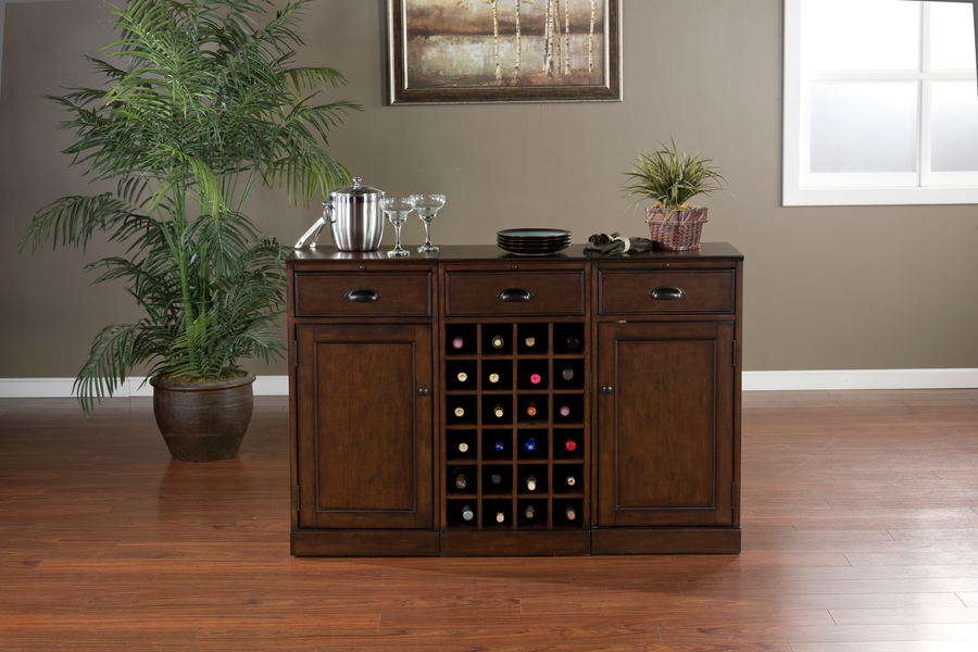 American Heritage® Natalia Wine Cabinet (Navajo)