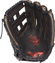 Rawlings Heart Of The Hide Series 12.75-Inch Baseball Glove - Right Hand Thrower - Dark Shadow
