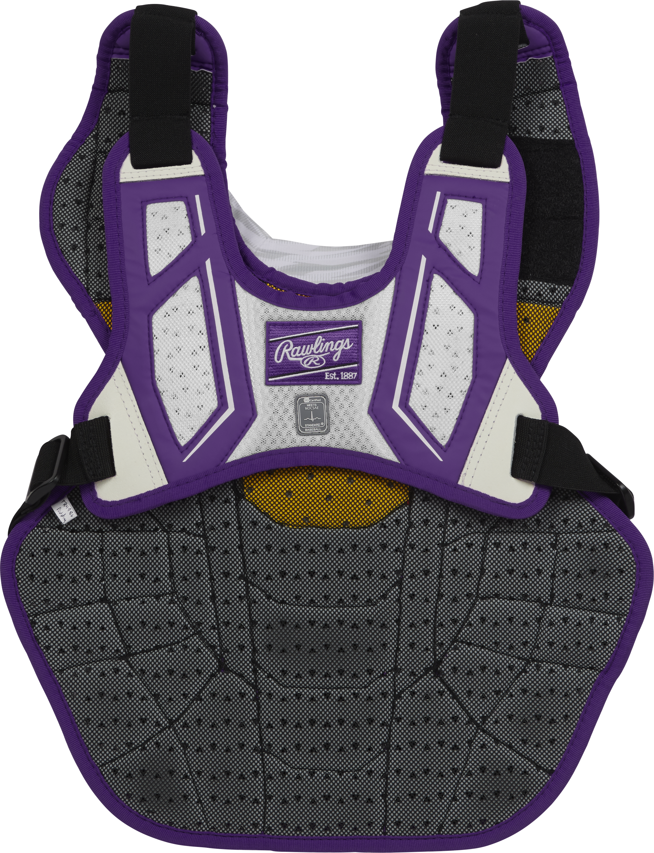 Rawlings Velo 2.0 Adult Catchers Chest Protector - Purple/White