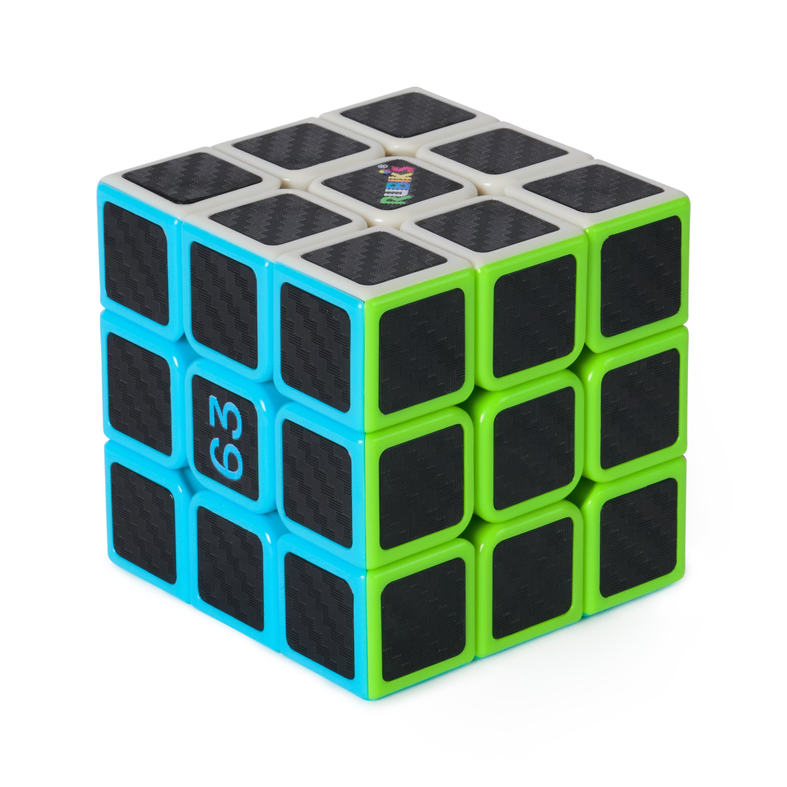 Rubik’s Cube, Mercedes-AMG PETRONAS F1 Team Carbon Fiber Cube, F1 Collectible & Desk Décor, Problem-Solving Brain Teaser, Fidget Toy, Sensory Puzzle, for Ages 8 & Up