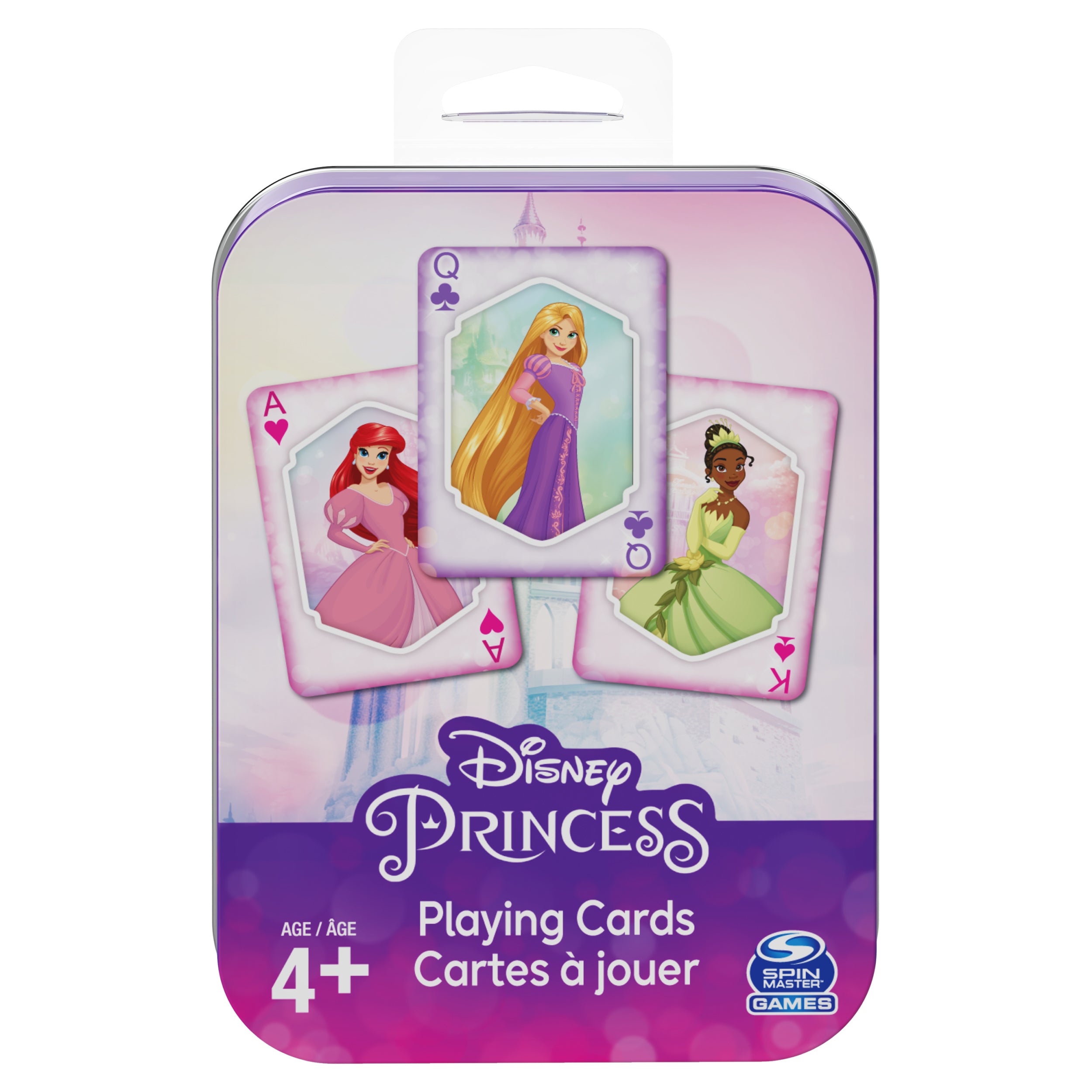 Deck of Playing Cards in Tin for Games Go Fish Old Maid Crazy 8’s Slapjack, for Kids Ages 4 and up Styles May Vary