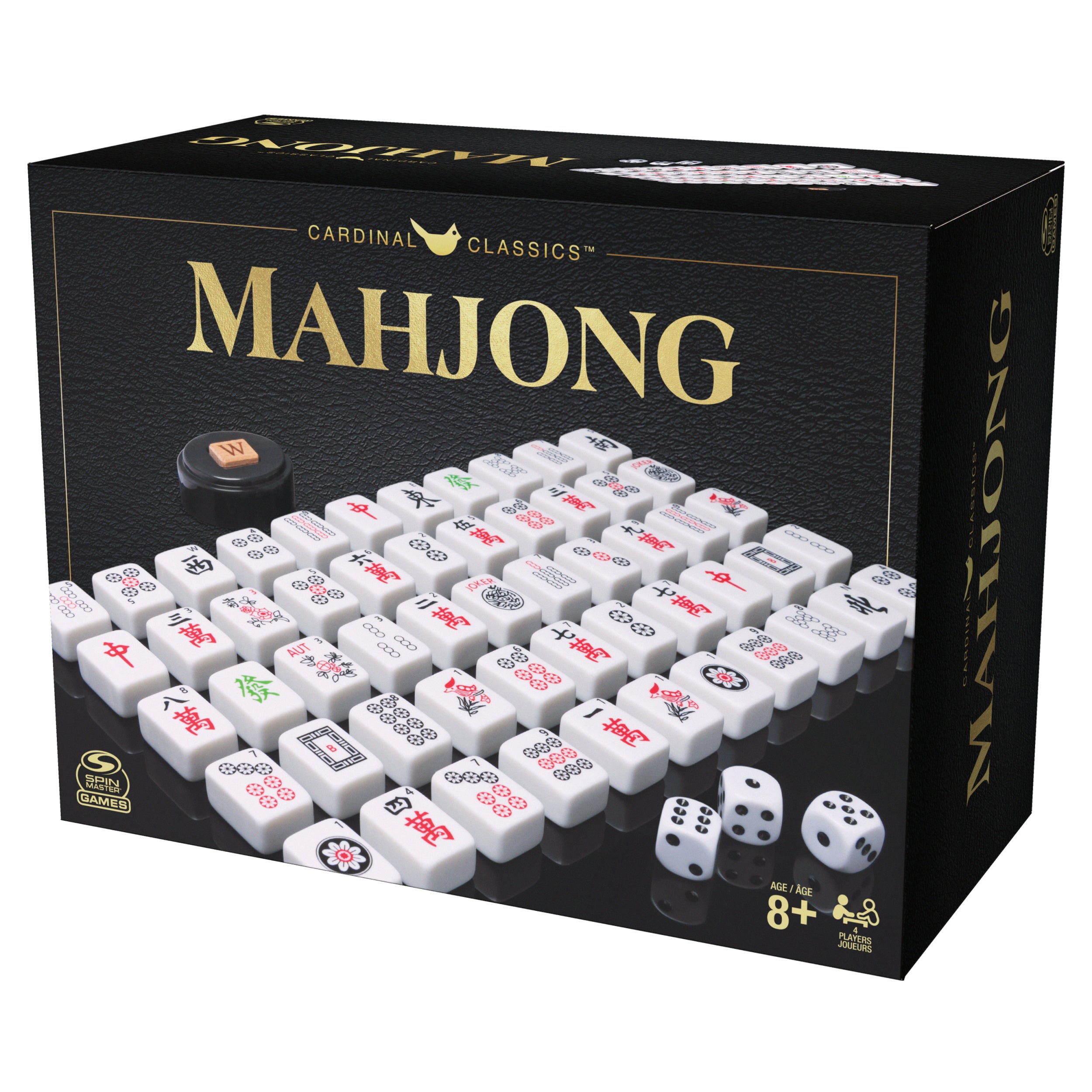 Spin Master Games, Mah Jong Classic Strategy Matching Tile Game, Trending ASMR Activity, as Seen on TikTok, for Kids, Teens, & Family, 1-4 Players, for Ages 8 & Up
