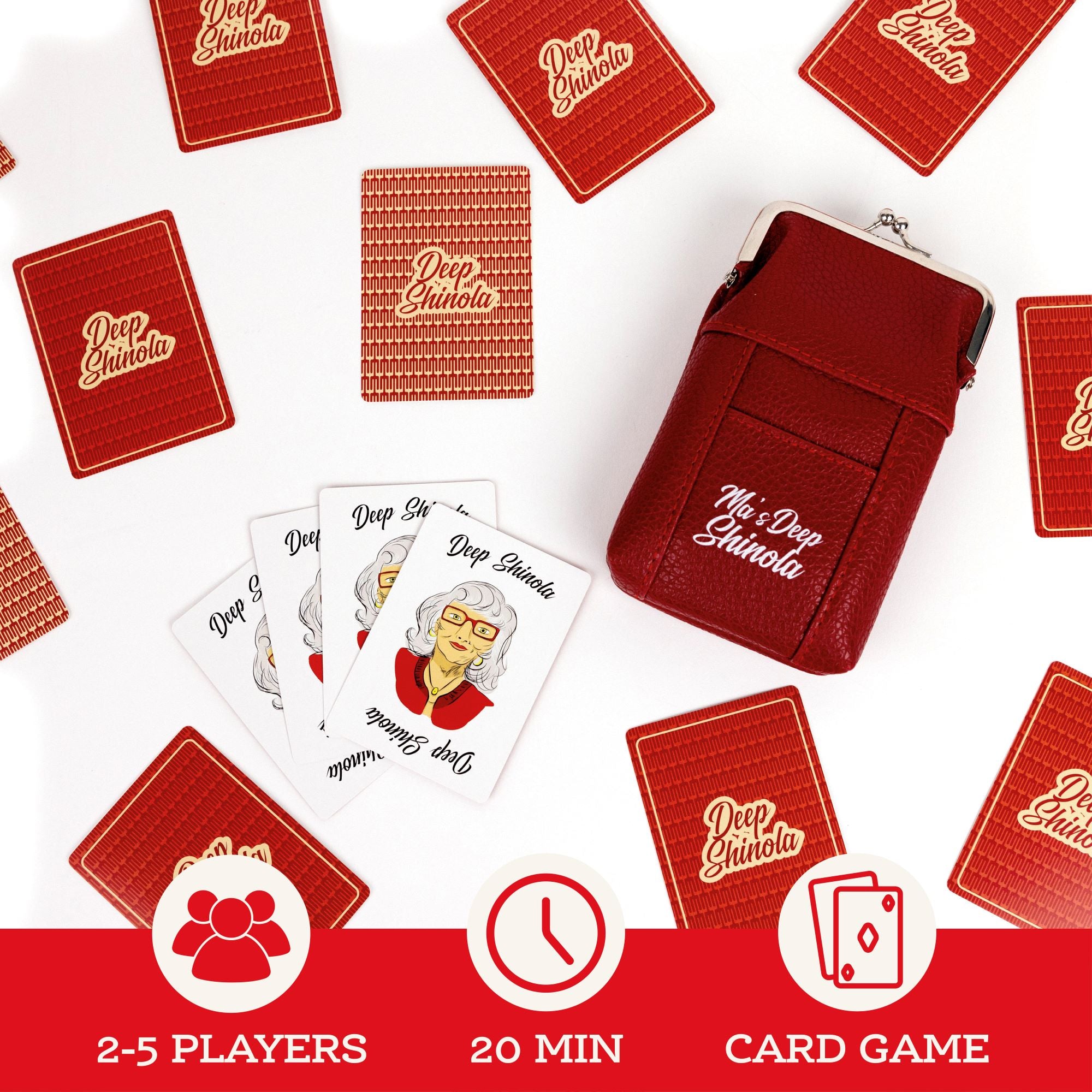 Spin Master Games, SolidRoots Ma's Deep Shinola Family Card Game, 2-5 Players, for Ages 8 & Up