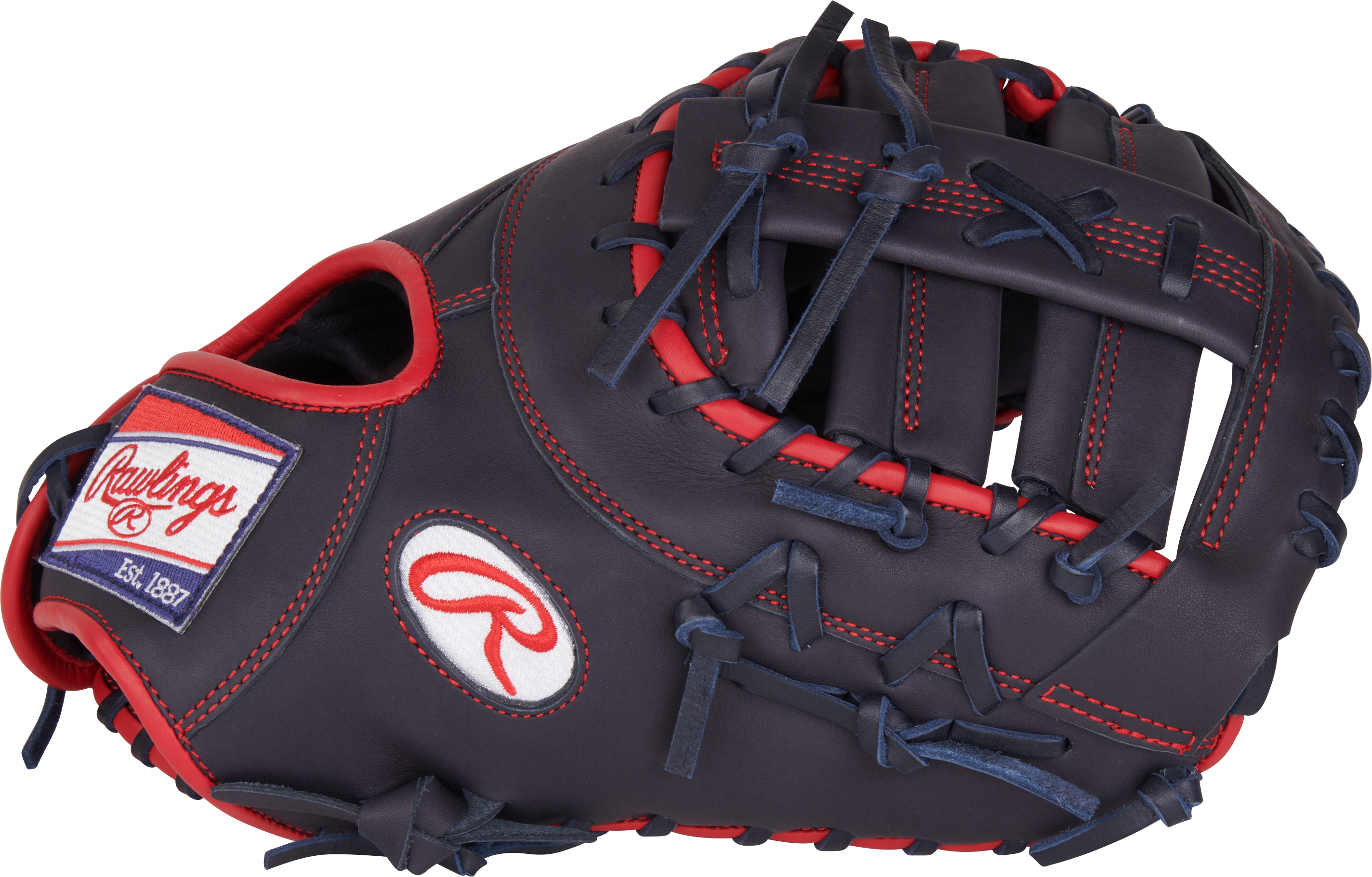 Rawlings Nxt Series First Base Mitt 12.25-Inch Baseball Glove - Right Hand Thrower - Navy