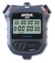 8 Lap Memory Professional Stopwatch, 2-Liner Display