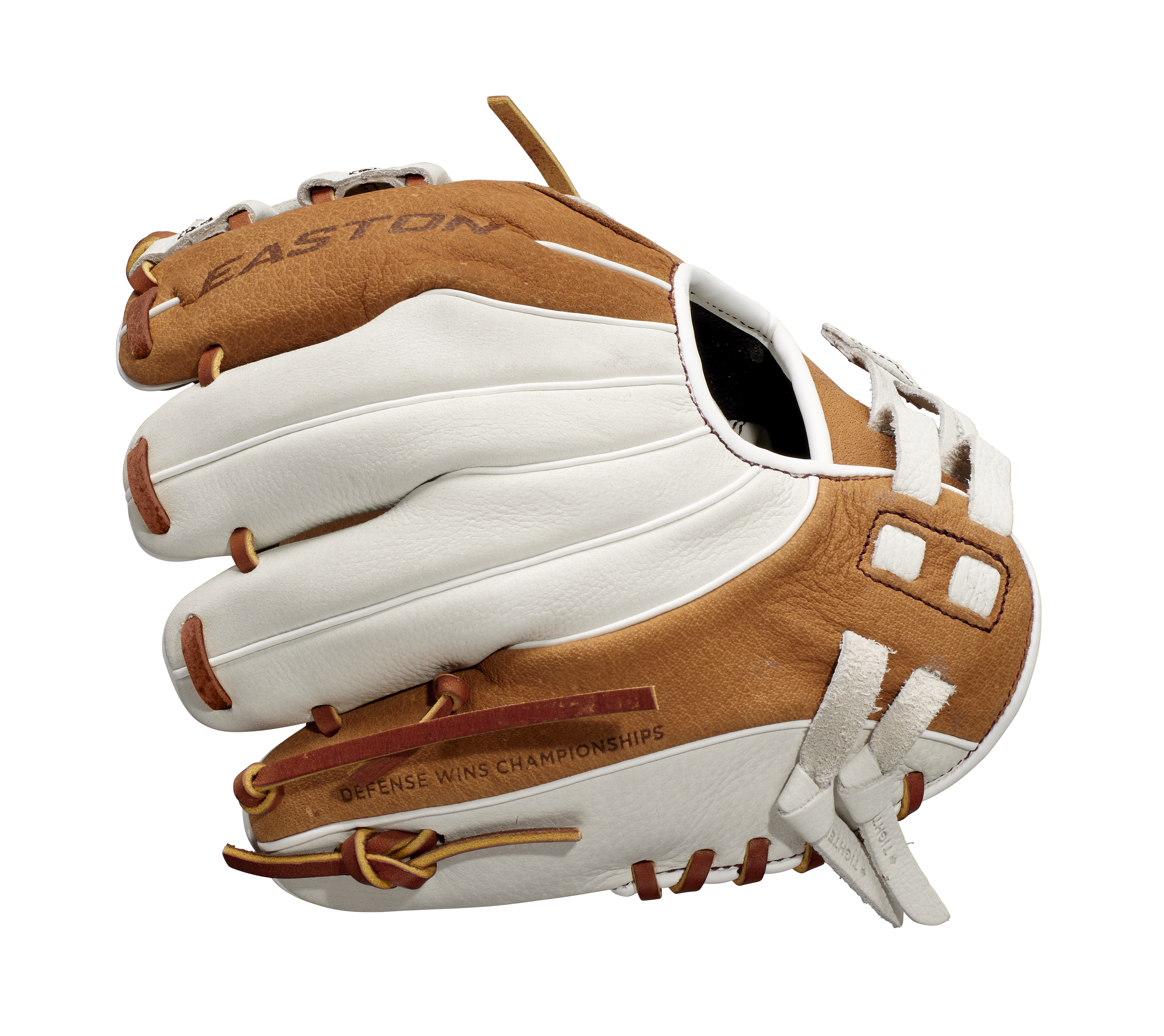 Easton Morgan Stuart Groundwork Training Series Mini 10-Inch Softball Glove - Right Hand Thrower - Tan