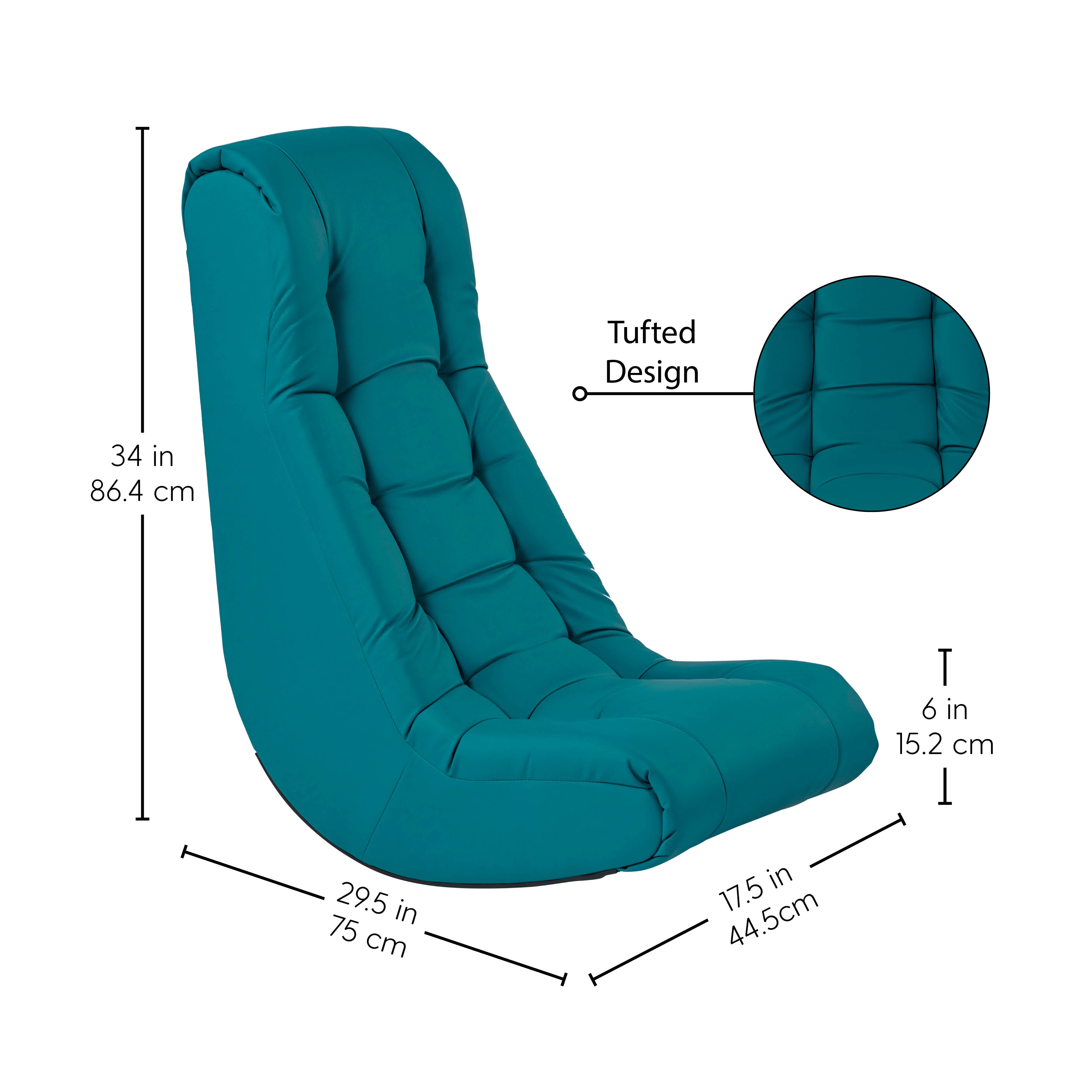 Tufted Soft Rocker - Teal