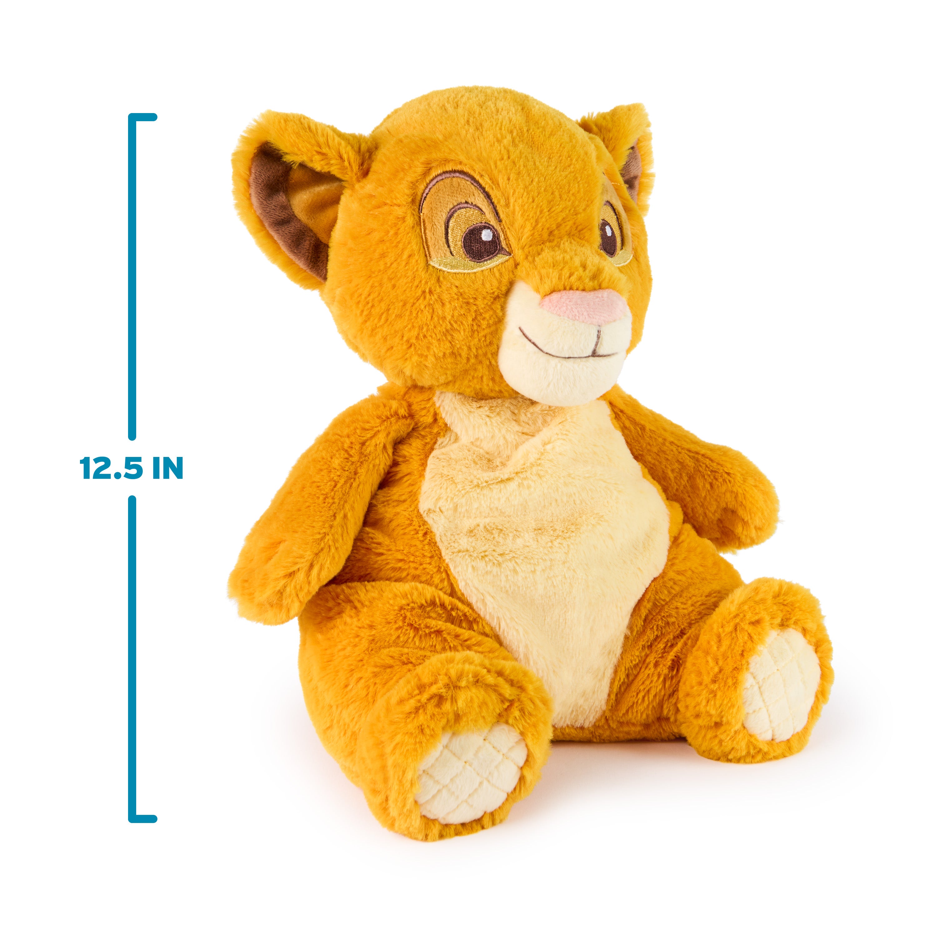 GUND Disney Official Simba Oh So Snuggly Plush, The Lion King, Lion Stuffed Animal for Babies and Infants, Yellow, 12.5”