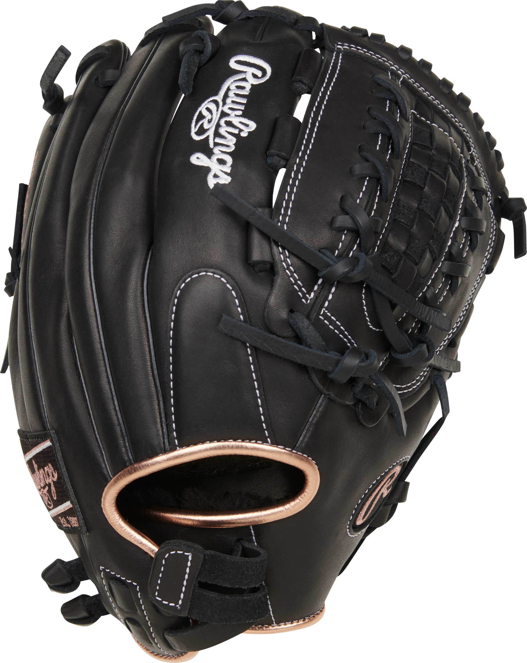 Rawlings R9 Series 12.5-Inch Softball Glove - Right Hand Thrower - Black