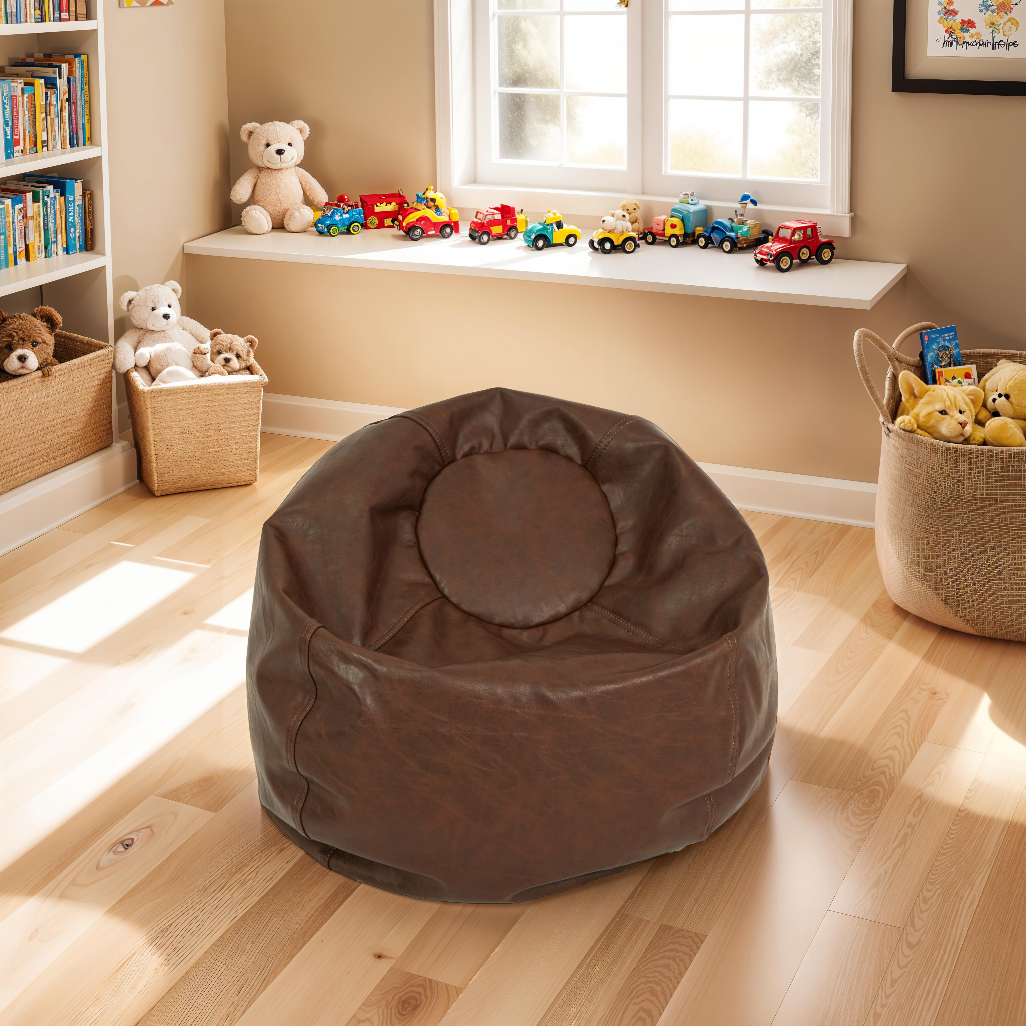 Rustic Classic 22" Toddler Bean Bag - Walnut