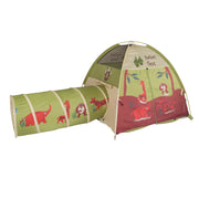 Jungle Safari Tent and Tunnel Combo