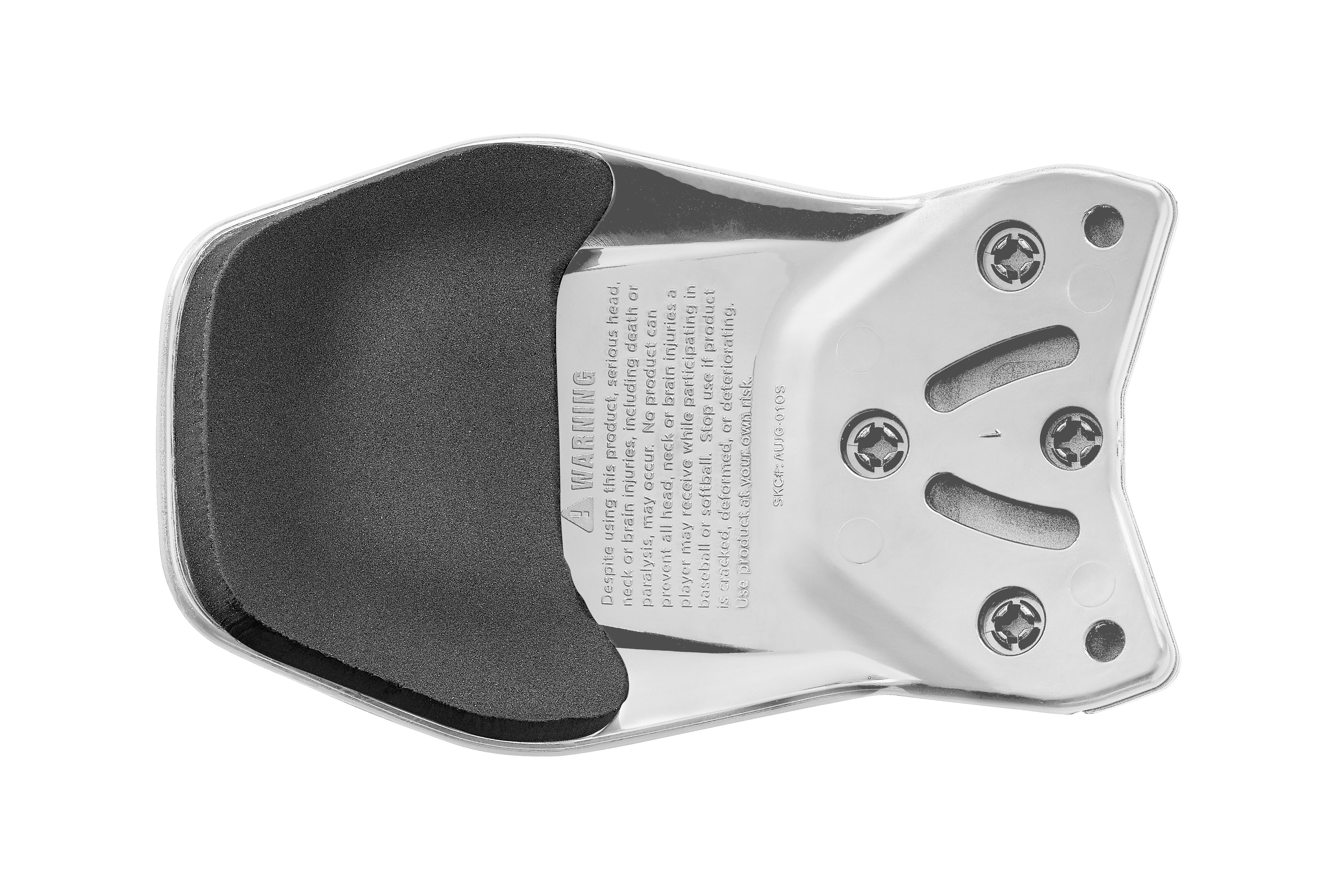 Easton Multi-Adjust Matte Jaw Guard - White