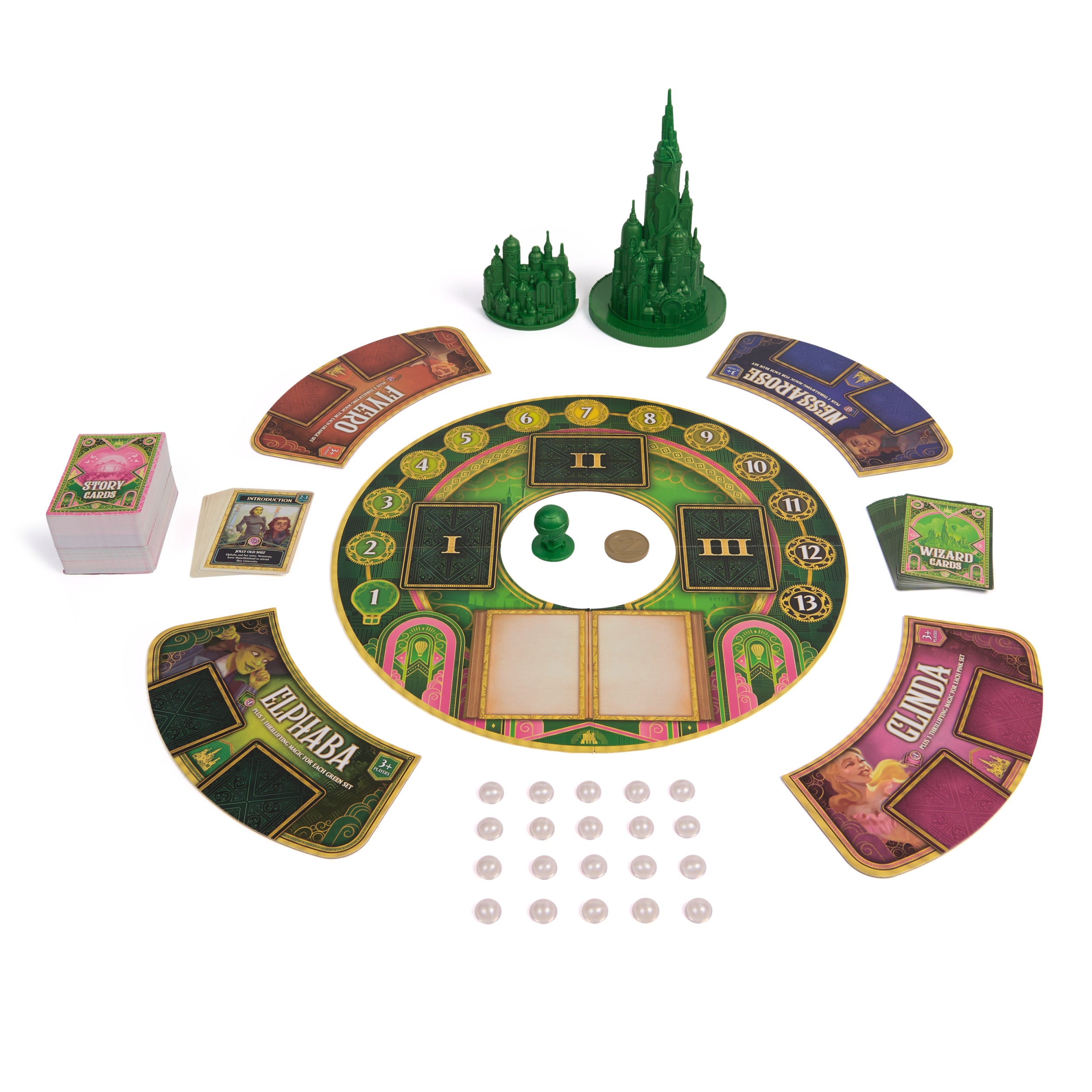 Spin Master Games, Wicked: The Game, An Original Concept Based on the New Movie Wicked, Begin Your Amazafying Adventure with Glinda & Elphaba, for Fans of Musicals, 2-4 Players, for Ages 10 & Up