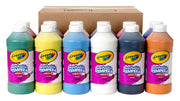 ASST  16OZ ARTISTA II PAINTS 12PK