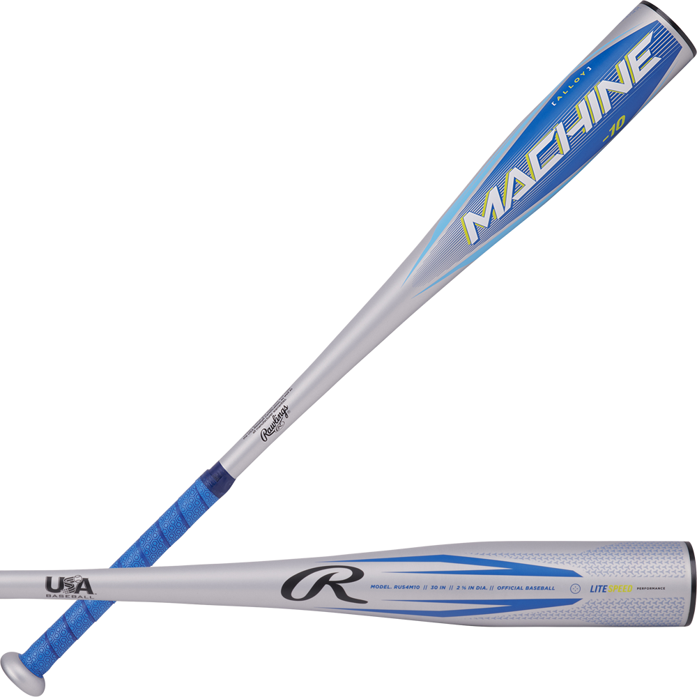 Rawlings Machine -10 Usa Youth Baseball Bat - 26 In