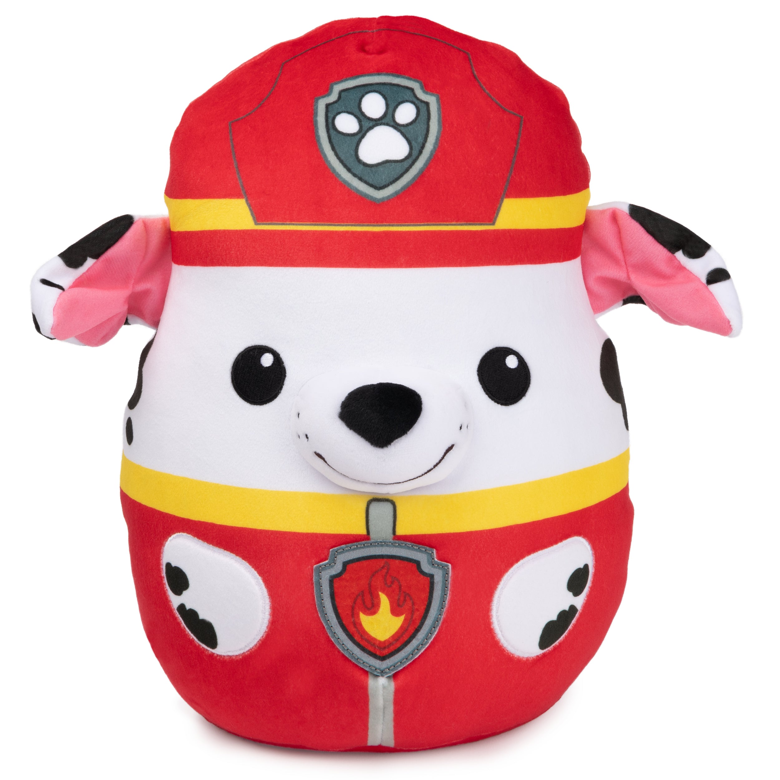 PAW Patrol Marshall Squish Plush, Official Toy from the Hit Cartoon, Squishy Stuffed Animal for Ages 1 and Up, 12”