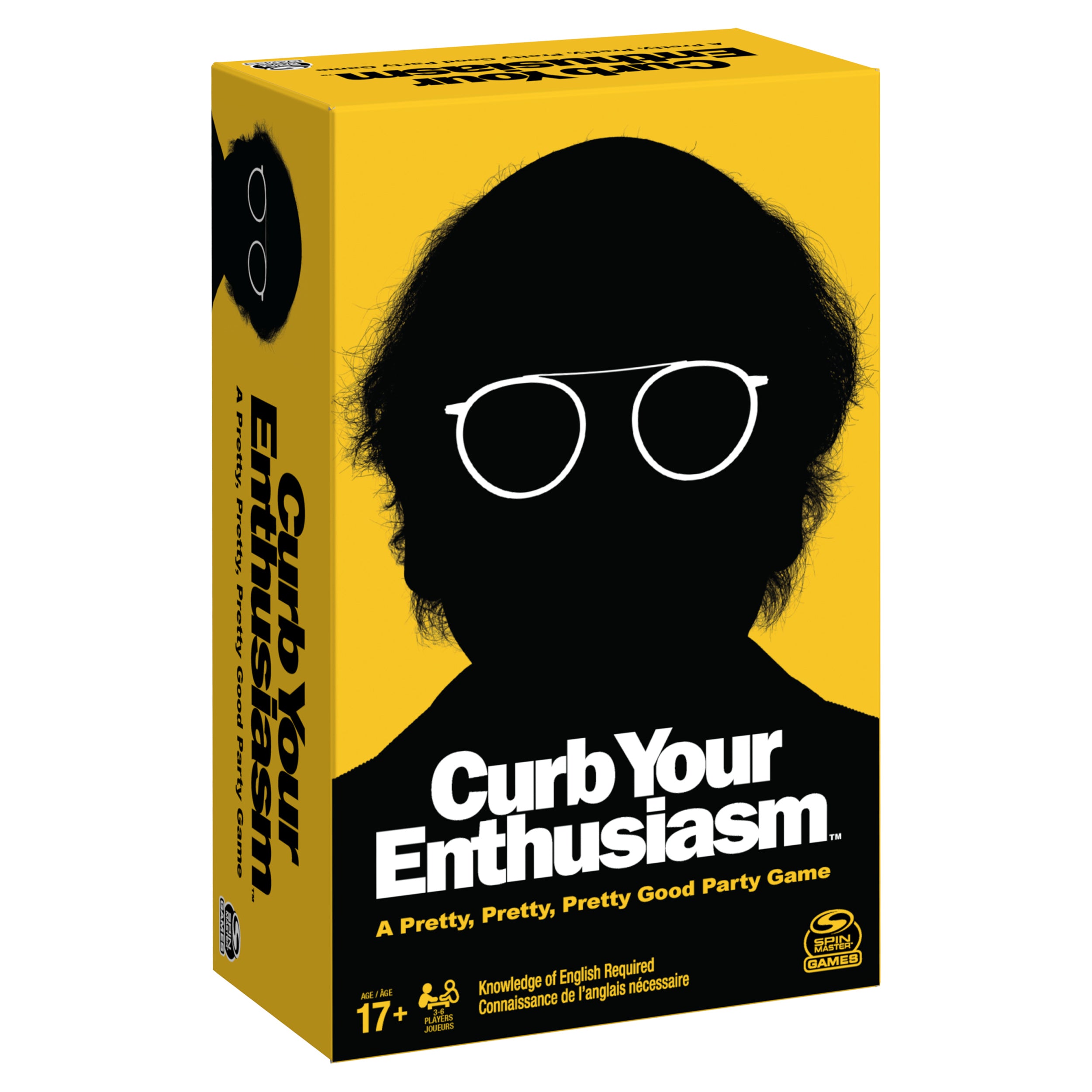 Curb Your Enthusiasm Hilarious Role-Playing Party Card Game, Ages 17 and Up