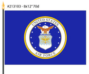 8X12 IN EB US AIR FORCE MTD