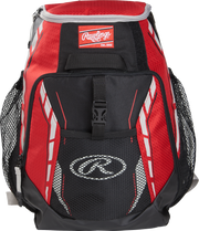 Rawlings R400 Youth Players Backpack - Scarlet