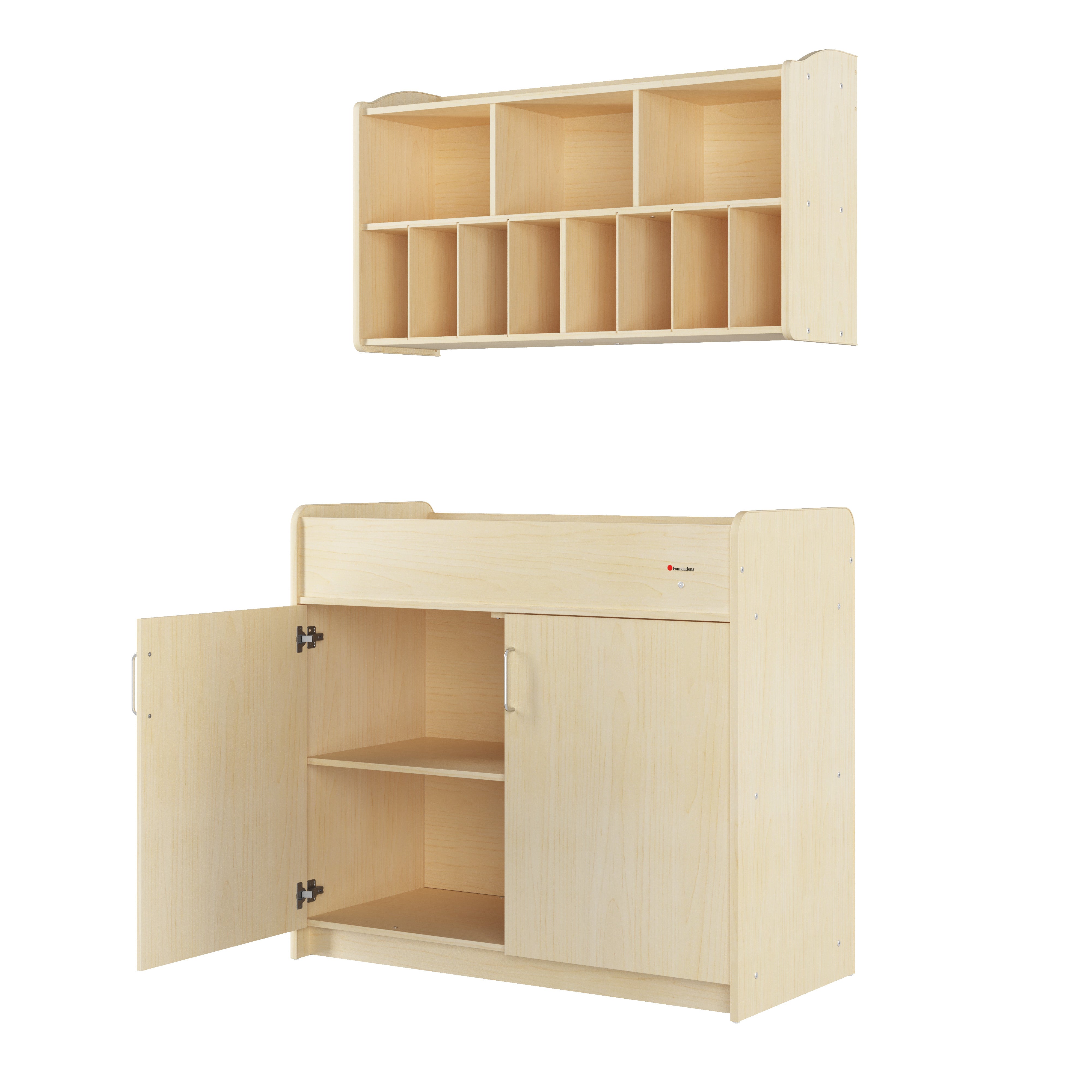 Wall Mounted Diaper Organizer