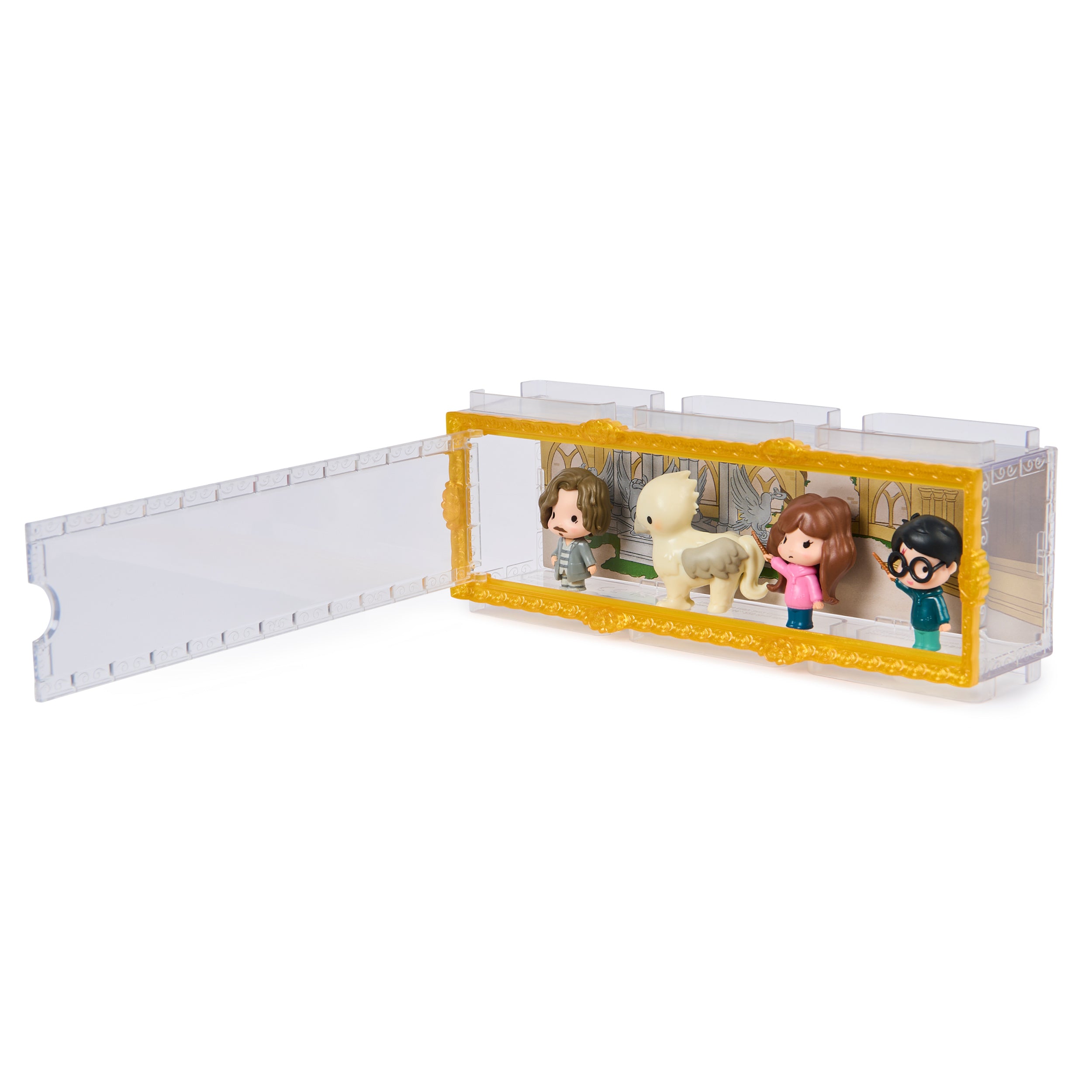 Wizarding World Harry Potter, Micro Magical Moments Prisoner of Azkaban Rescue Set with 4 Mini Figures & Display Case, Kids Toys for Ages 6 and up