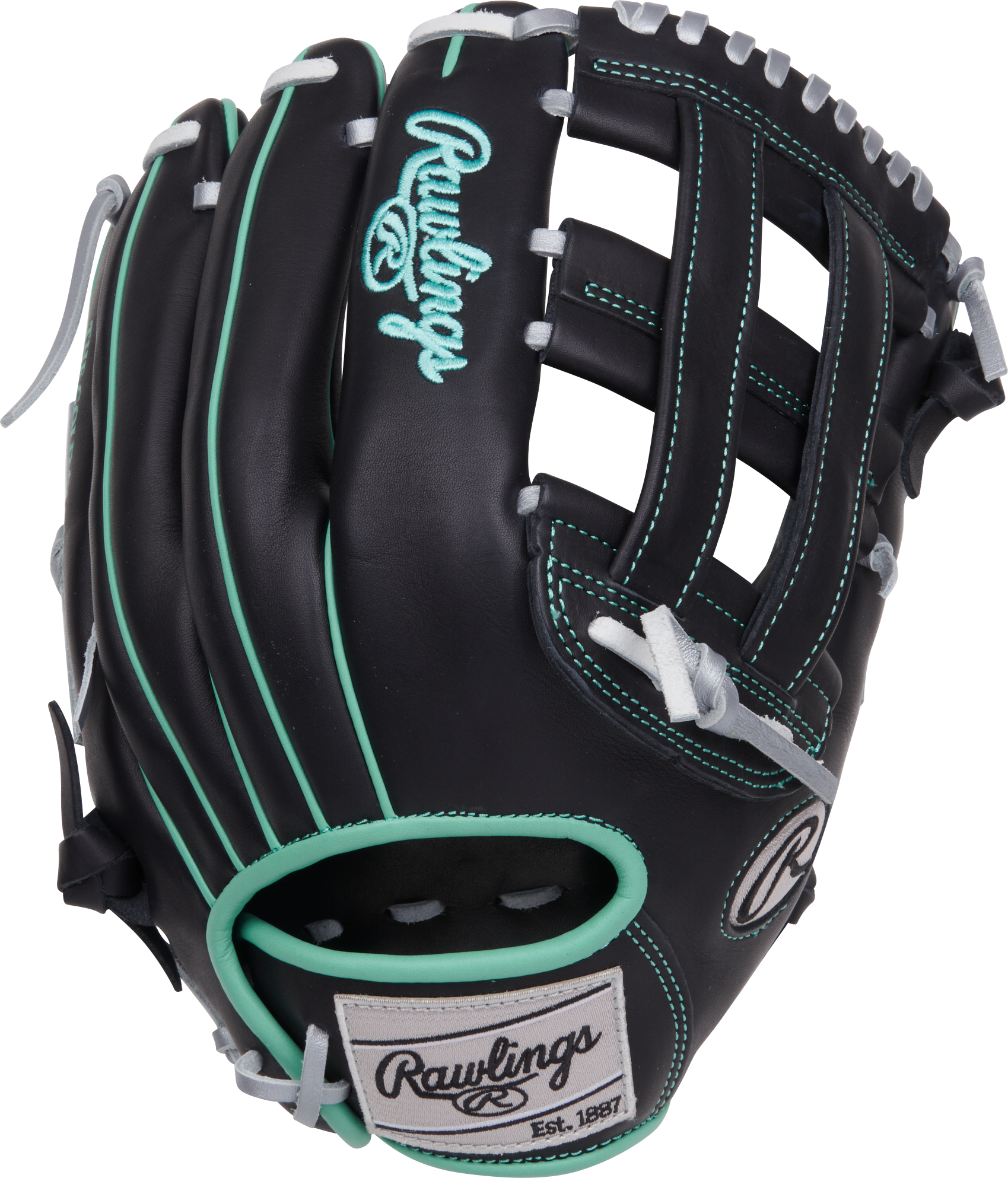 Rawlings Nxt Series 12.5-Inch Baseball Glove - Right Hand Thrower - Black