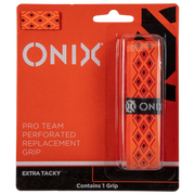 ONIX Pickleball Pro Team Perforated Replacement Grip - Black/Orange