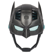 DC Comics, Armor-Up Batman Mask with Visor, 15+ Sounds & Phrases, Lights, Halloween Costume for Kids Roleplay for Boys and Girls Ages 4 and Up