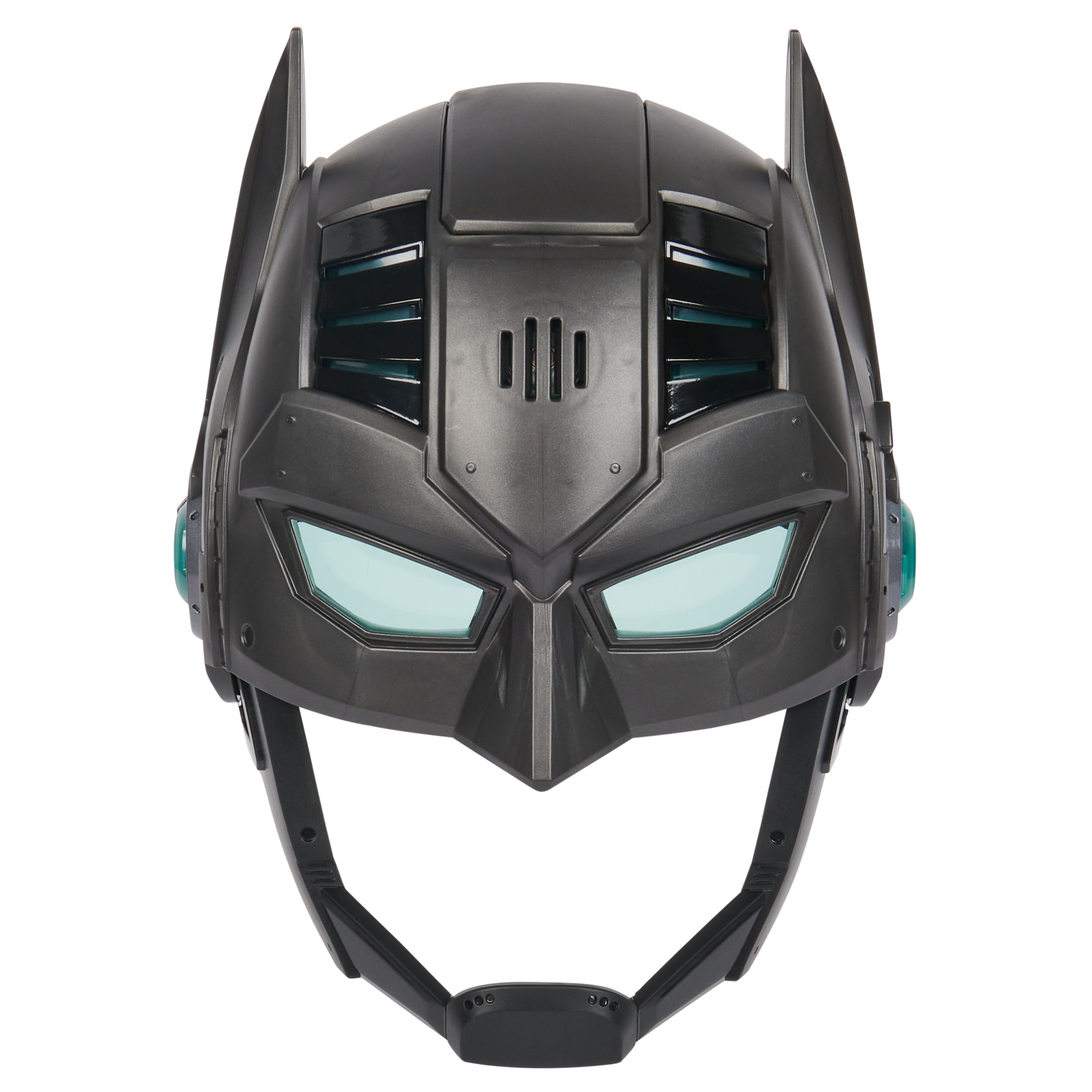 DC Comics, Armor-Up Batman Mask with Visor, 15+ Sounds & Phrases, Lights, Halloween Costume for Kids Roleplay for Boys and Girls Ages 4 and Up