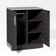 OfficeSource Cosmo Collection Wardrobe/Bookcase - Steely Gray